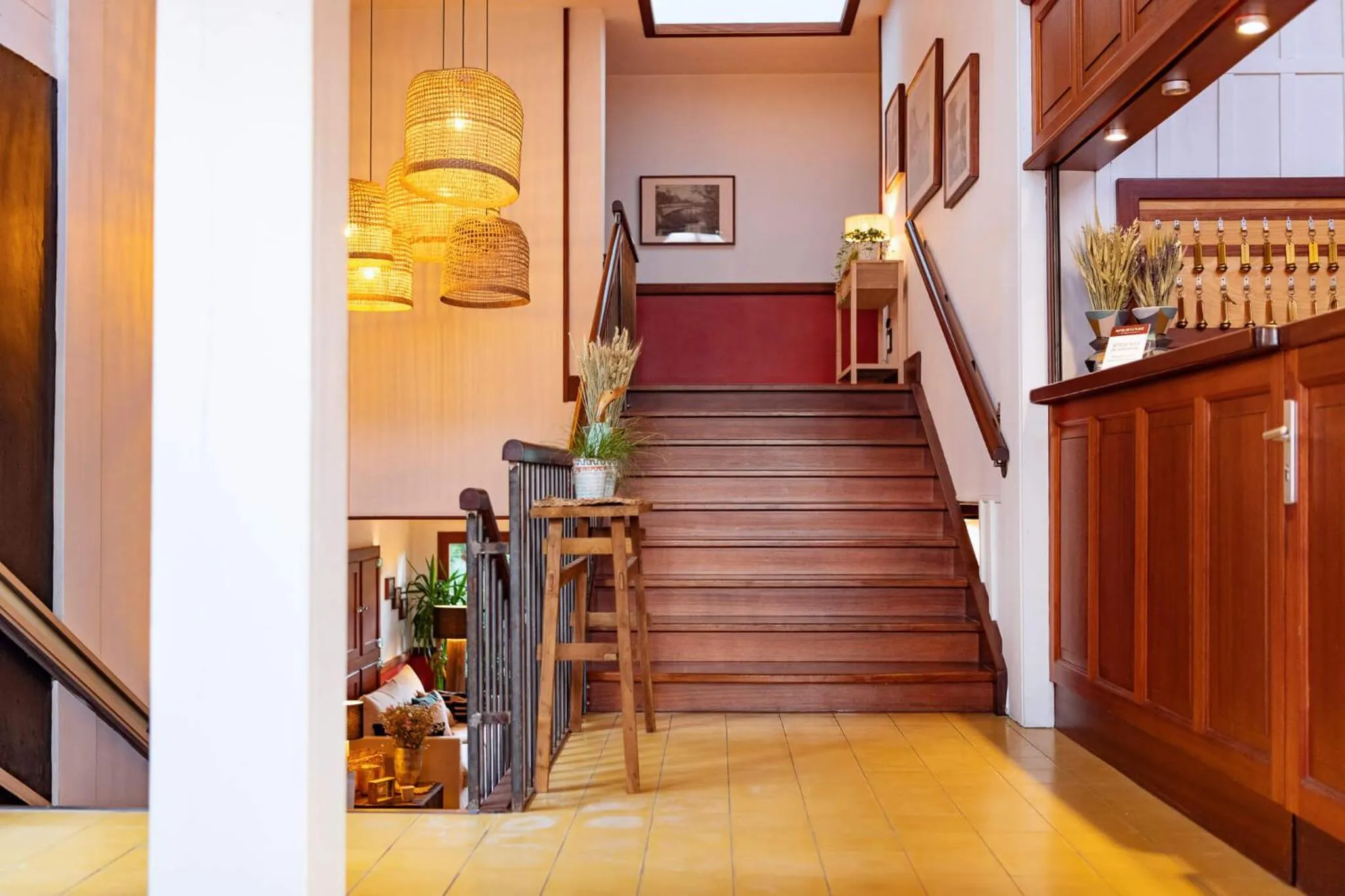 Lobby or reception in Hotel de La Plage