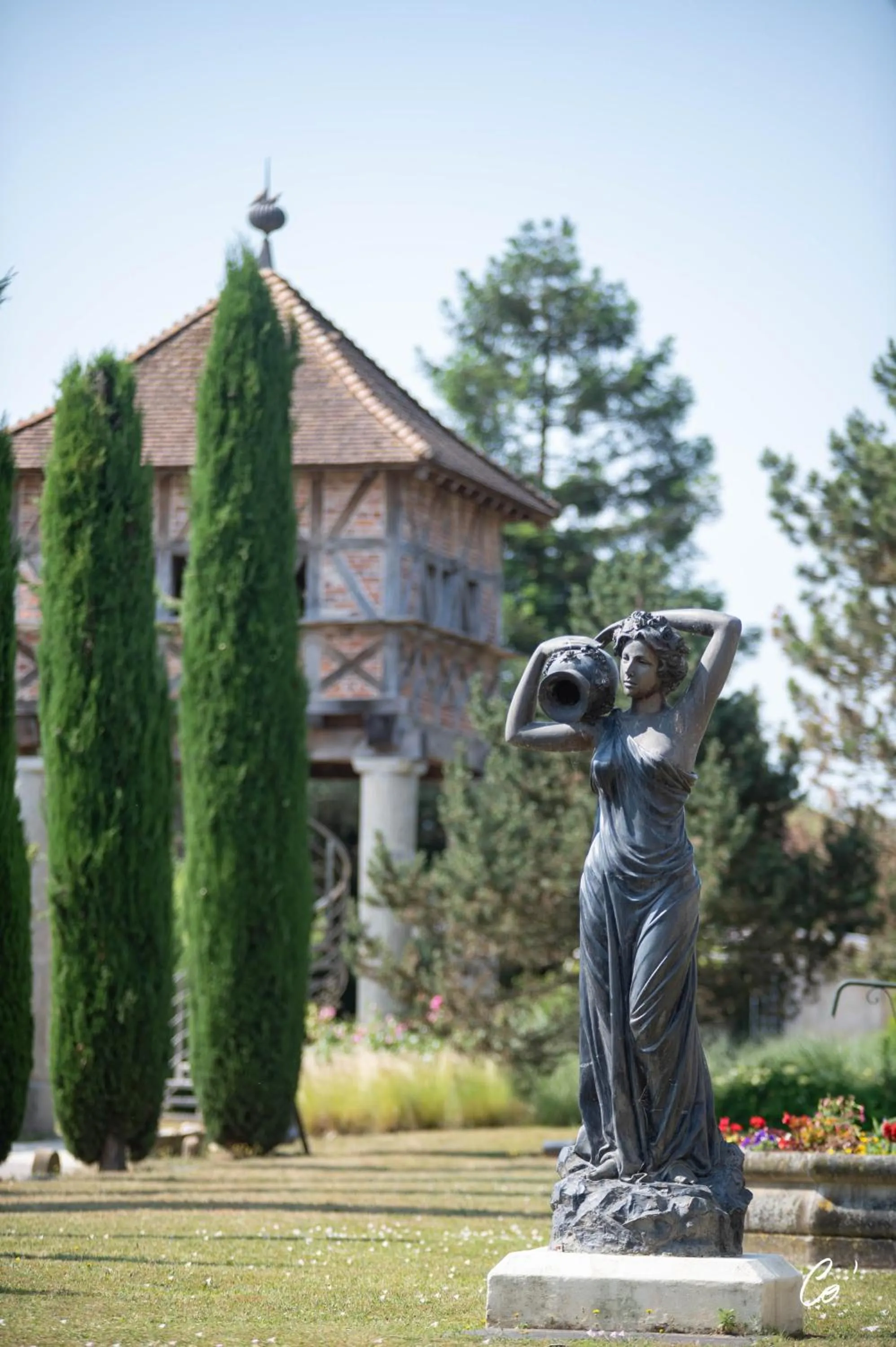 Garden in Les Saules Parc & Spa - Teritoria