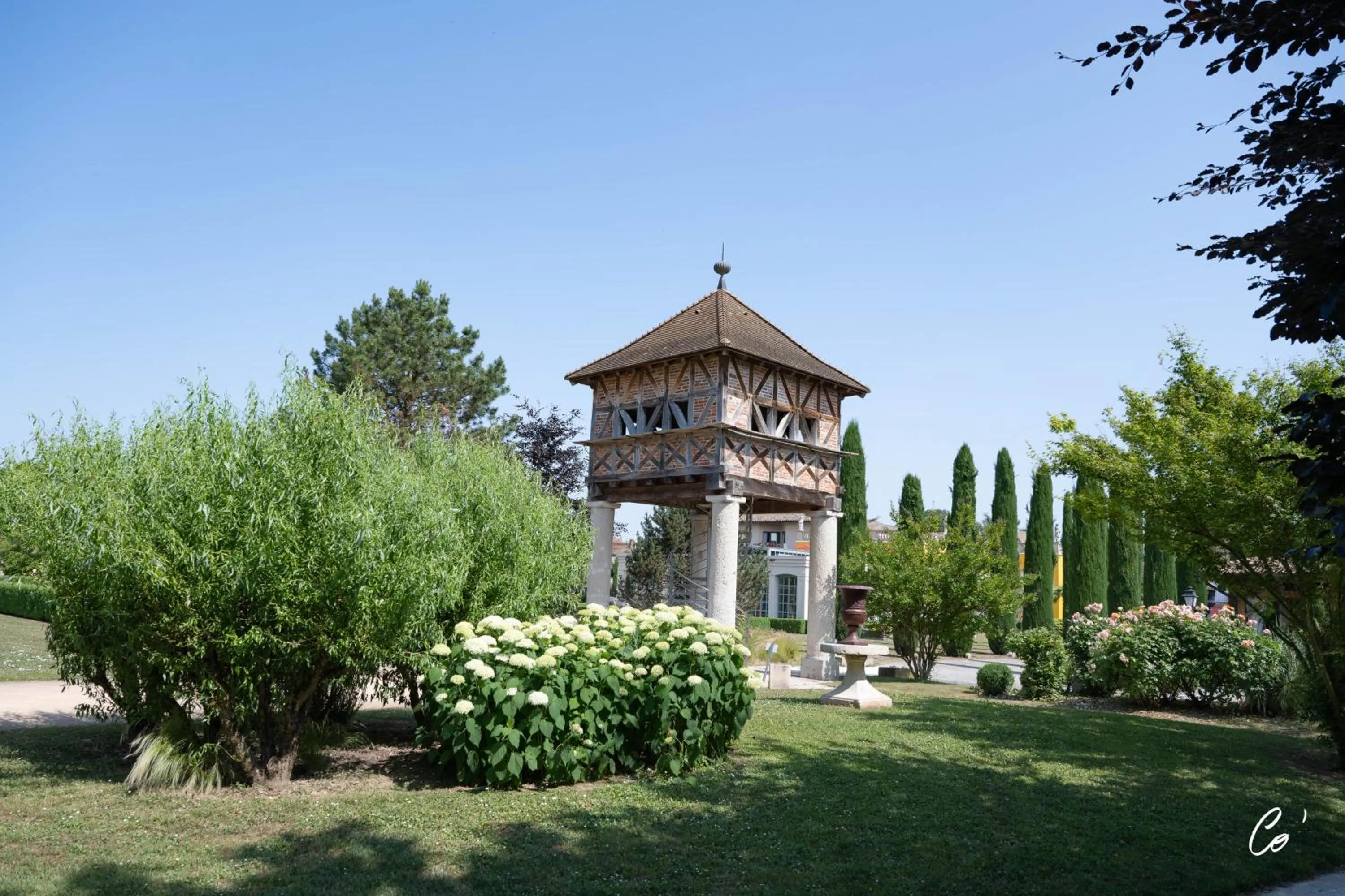 Garden in Les Saules Parc & Spa - Teritoria