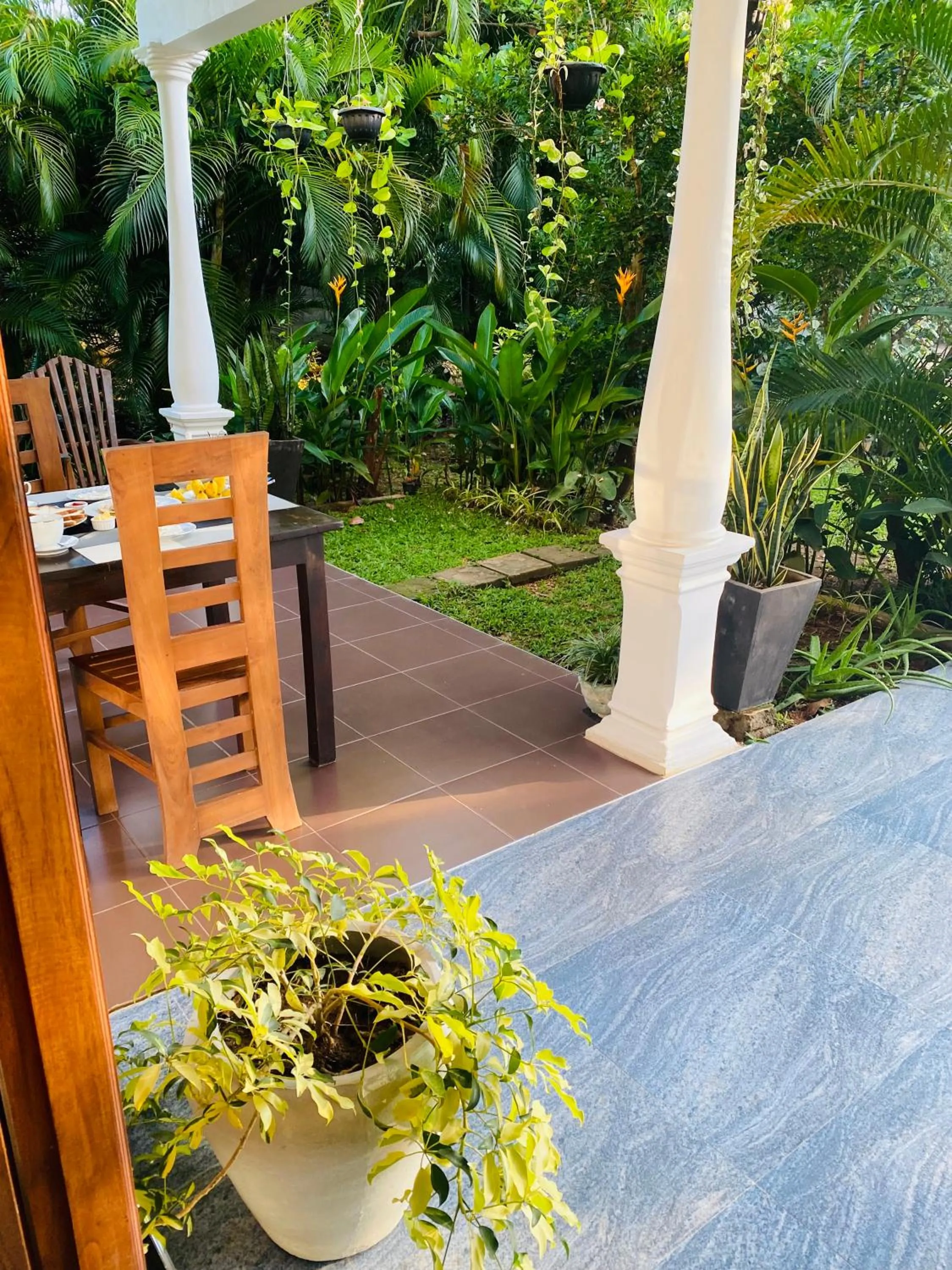Patio in Fairview Dill homestay