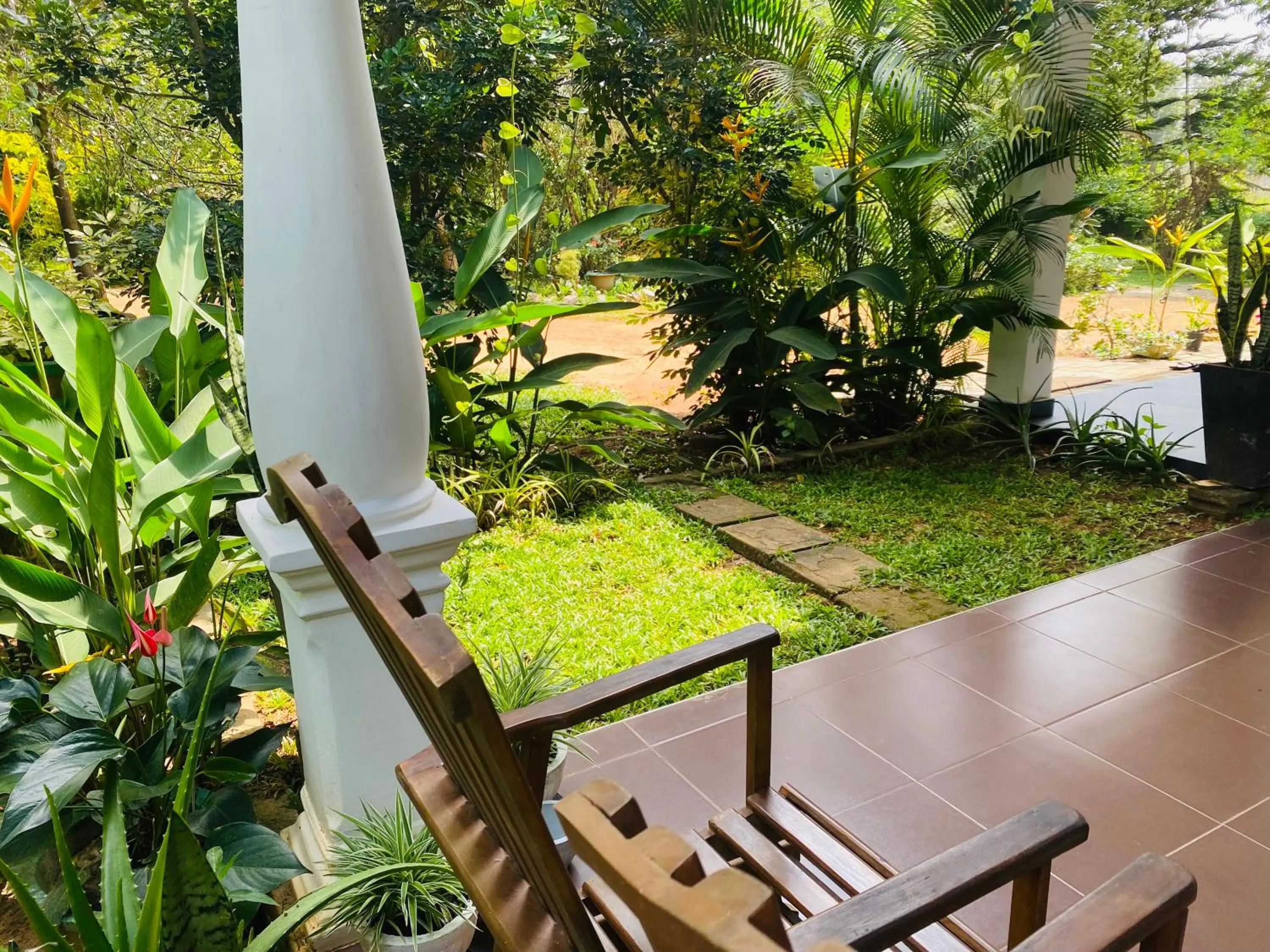 Patio in Fairview Dill homestay