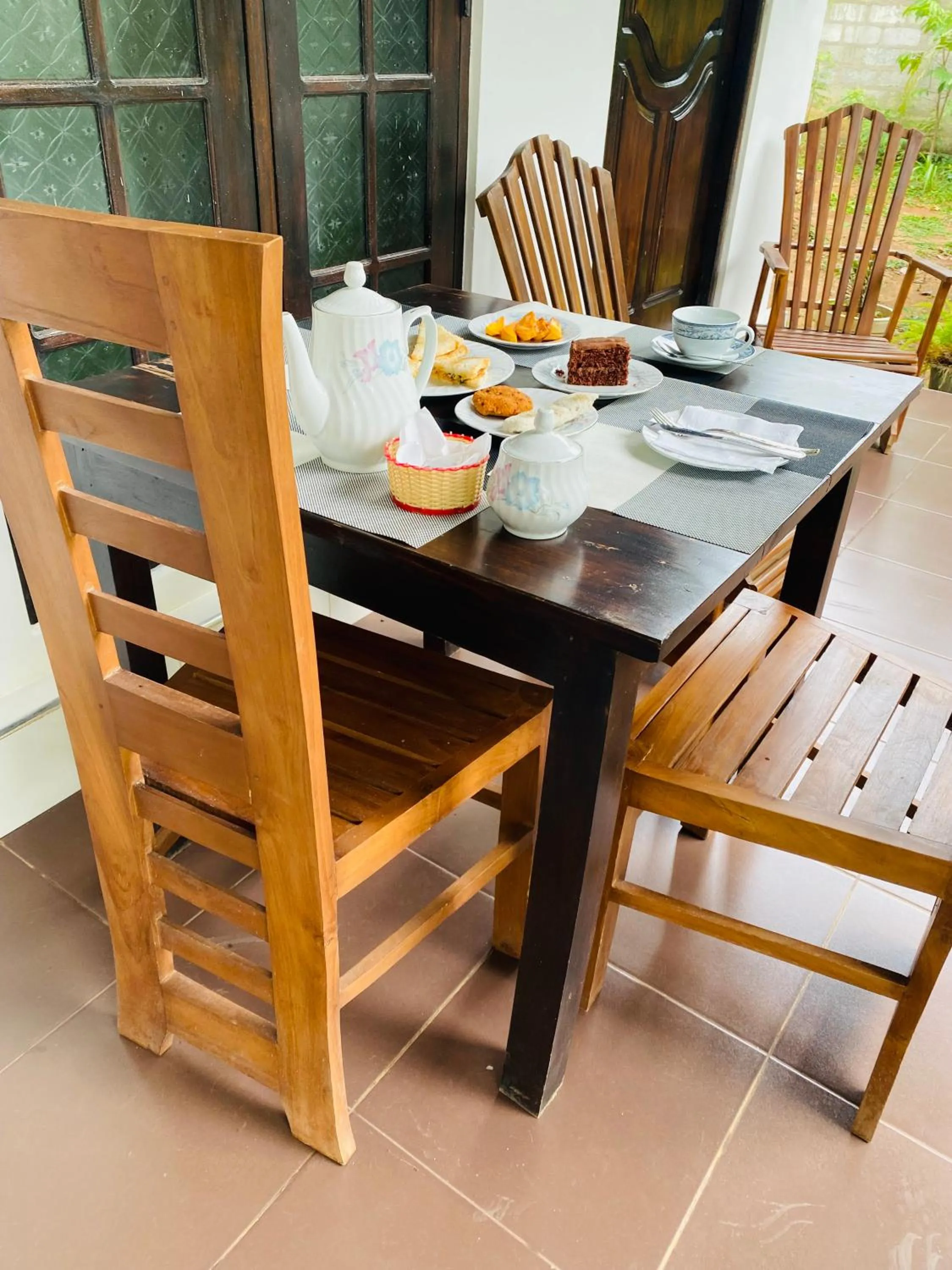 Breakfast in Fairview Dill homestay