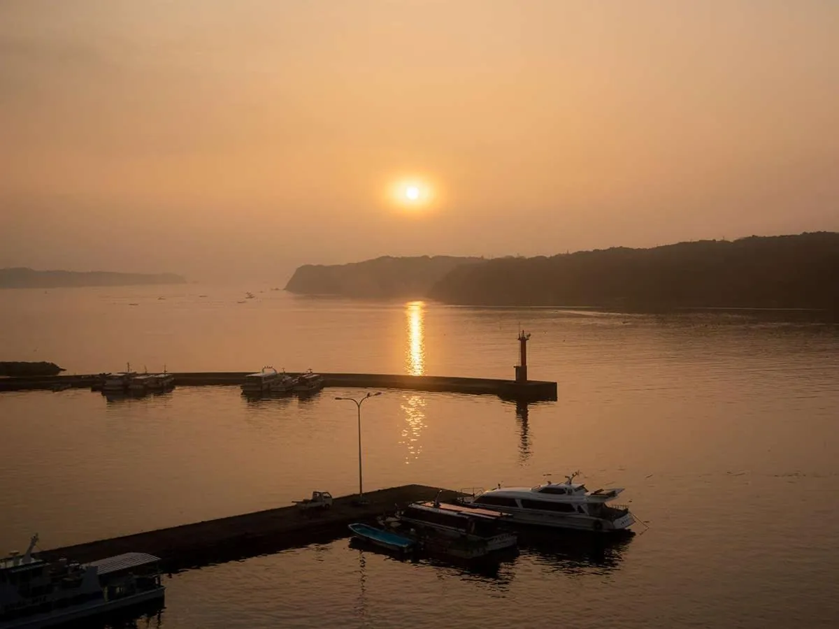 Natural landscape in Haifu