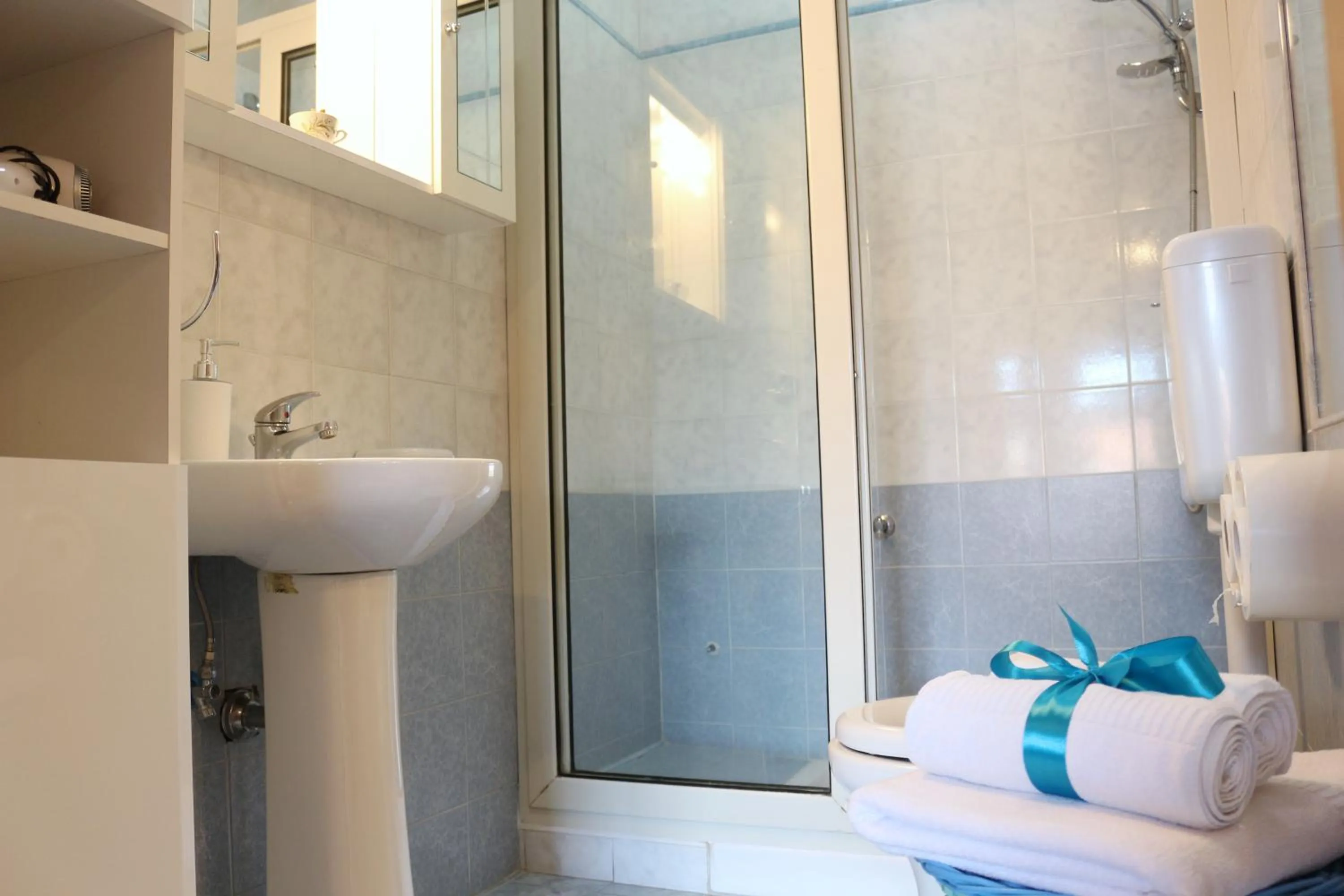 Shower in b&b La Murina