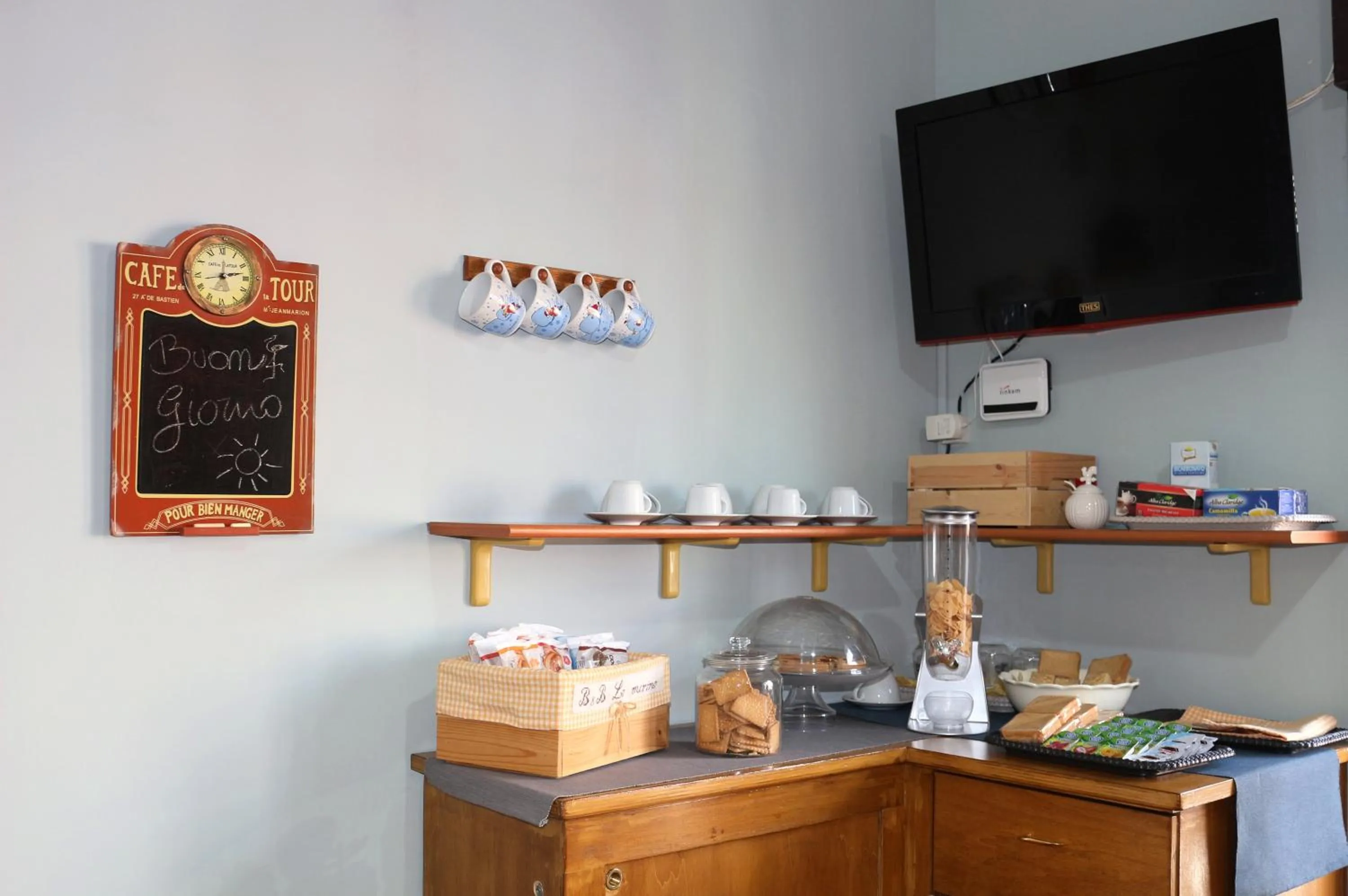 Decorative detail in b&b La Murina