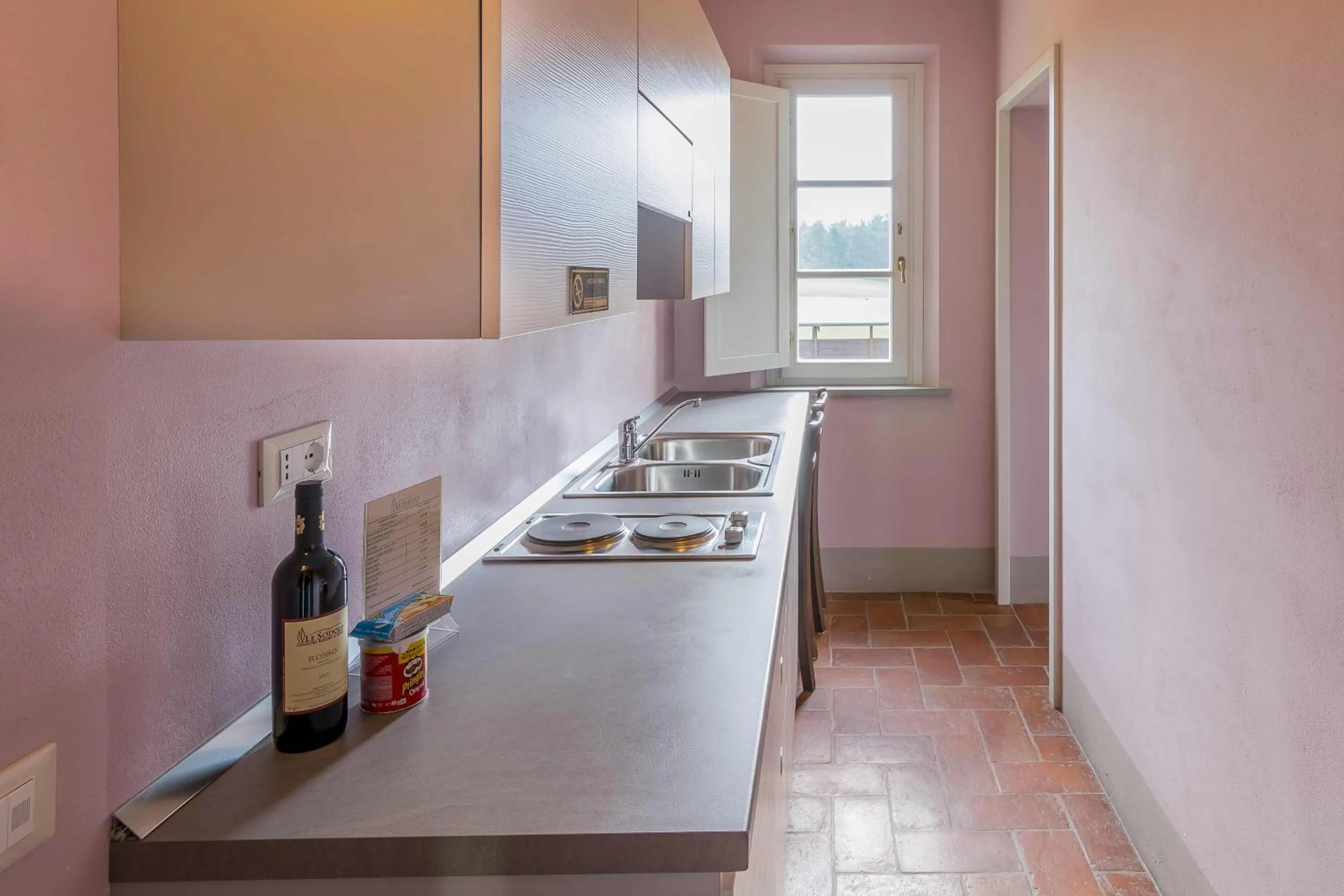 Kitchen or kitchenette in Le Sodole Country Resort & Golf