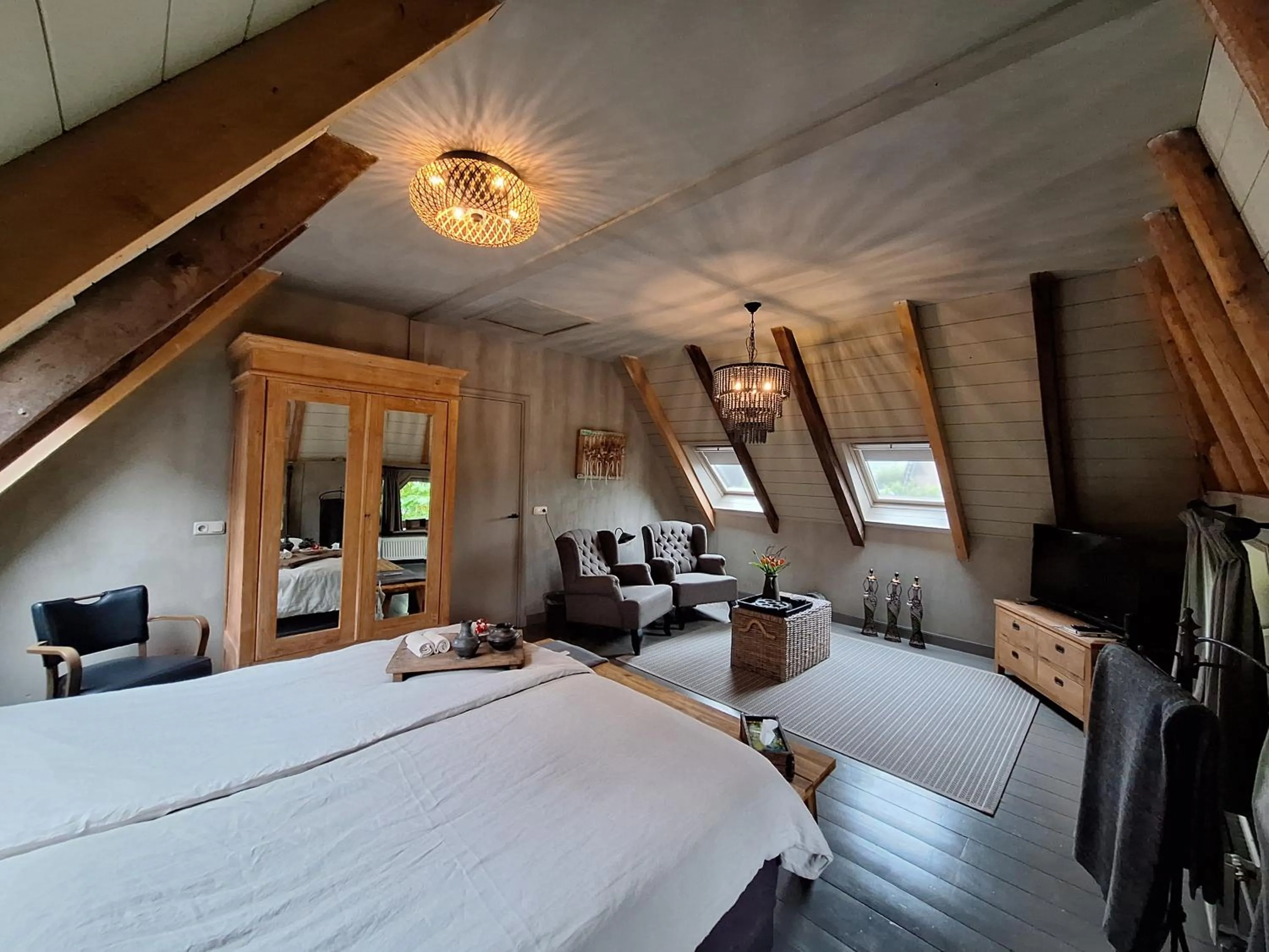 Living room in B&B De Meidoornhof