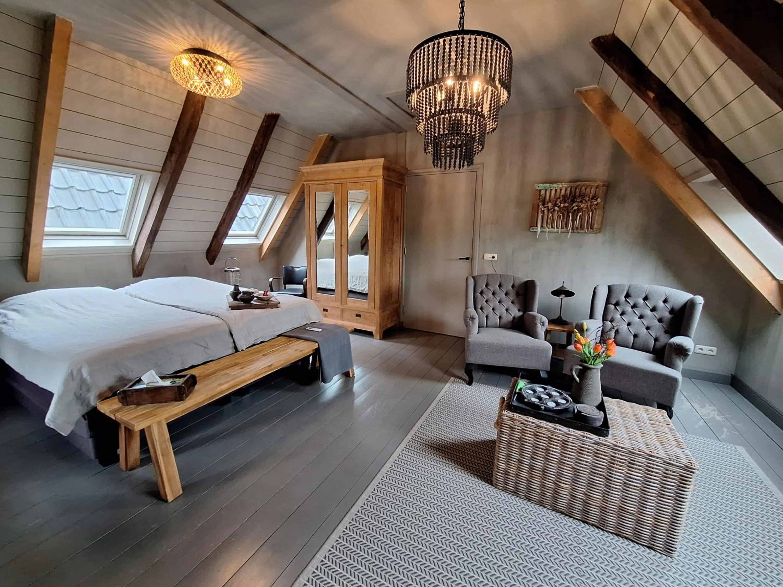 Living room in B&B De Meidoornhof