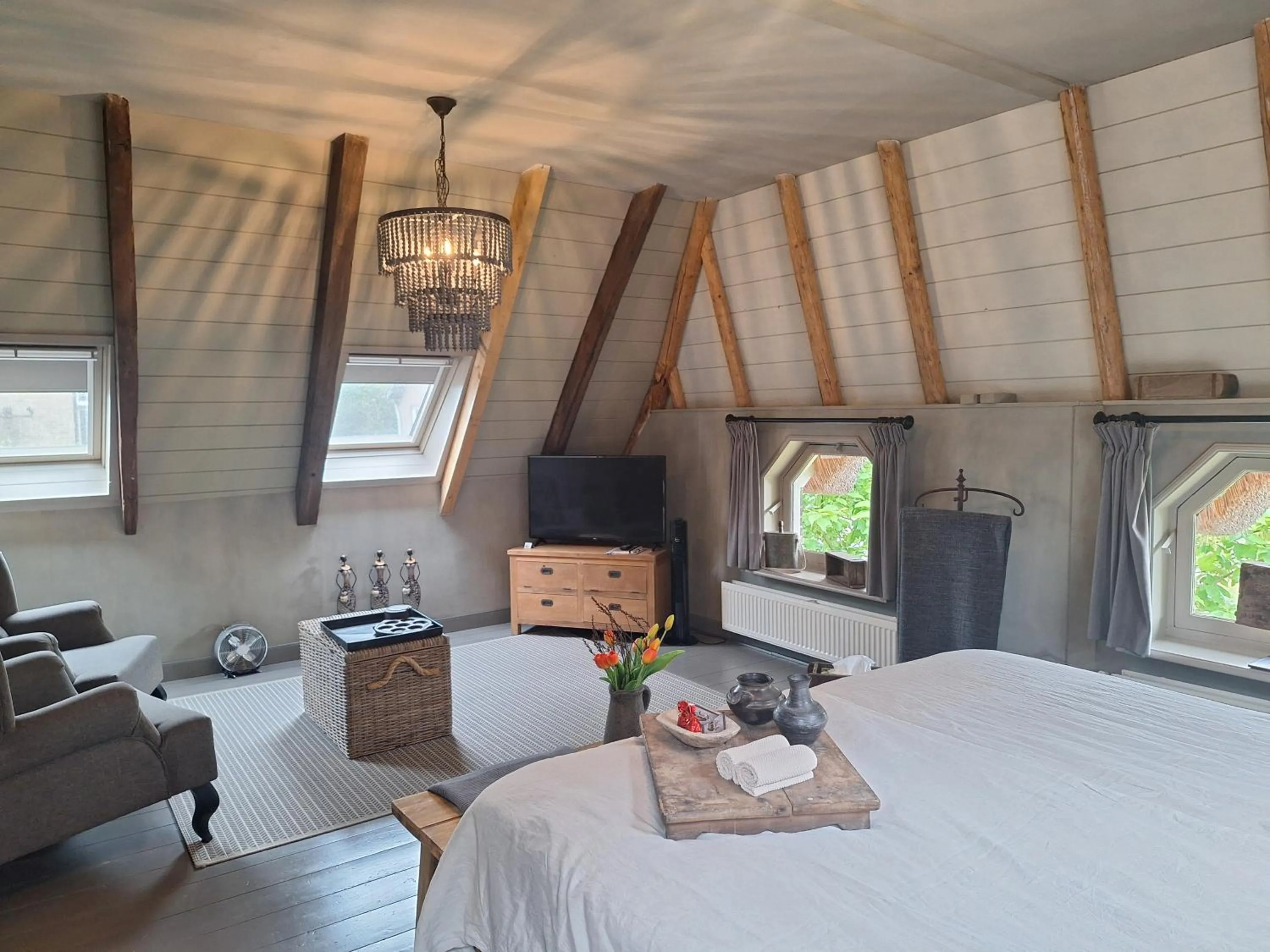 Living room in B&B De Meidoornhof