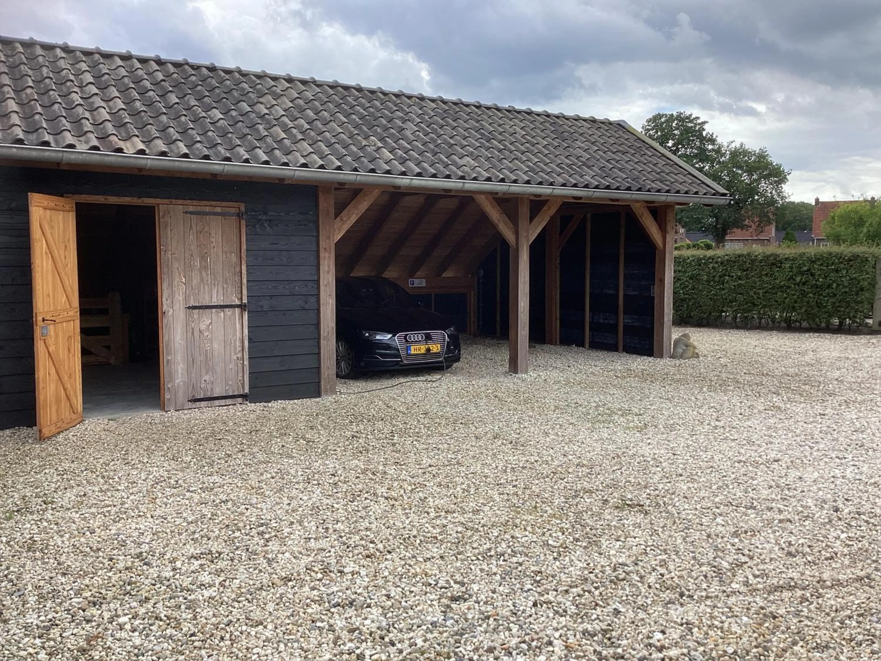 Parking in B&B De Meidoornhof