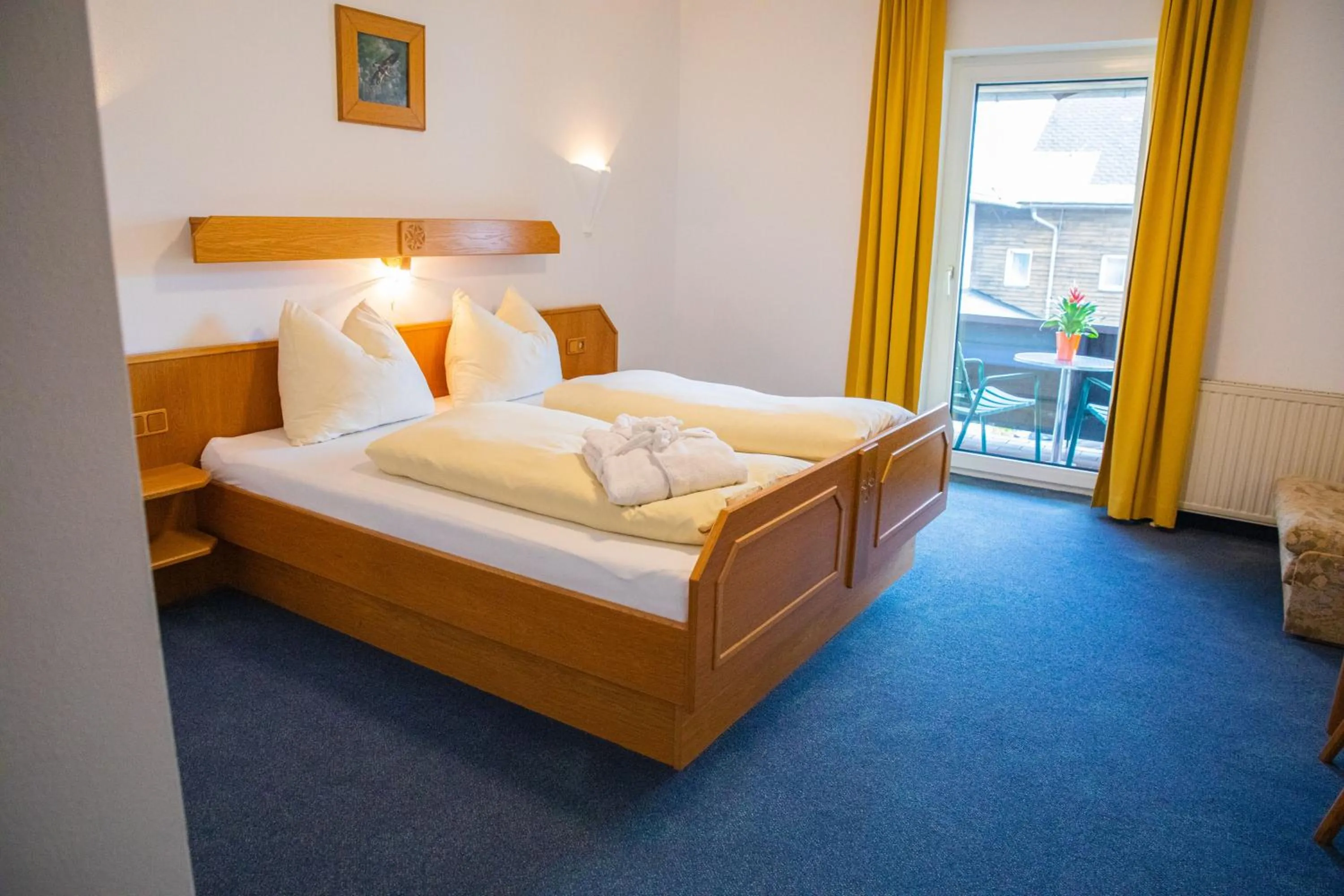 Double Room with Balcony (2 Adults + 1 Child) - single occupancy in Landhotel Haagerhof