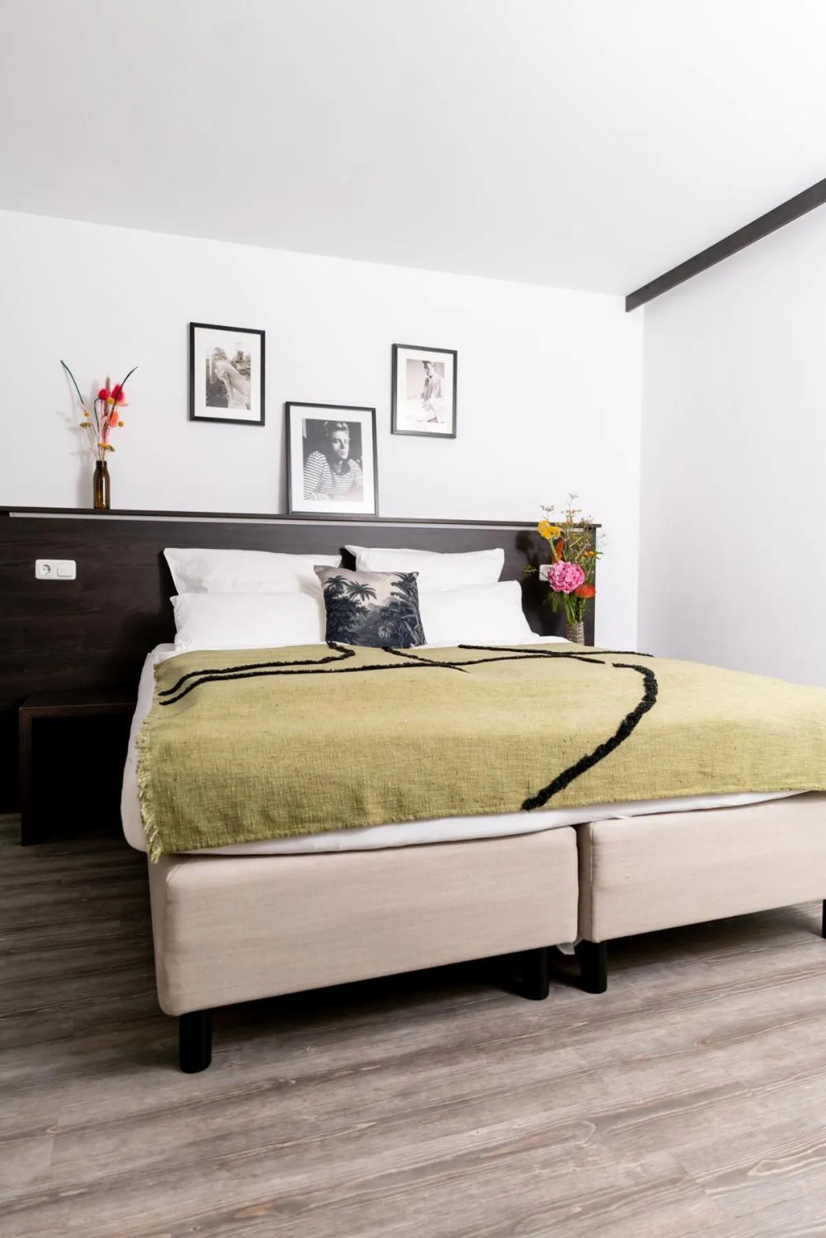 Bed in Luxstay Karben - Self-Check-In