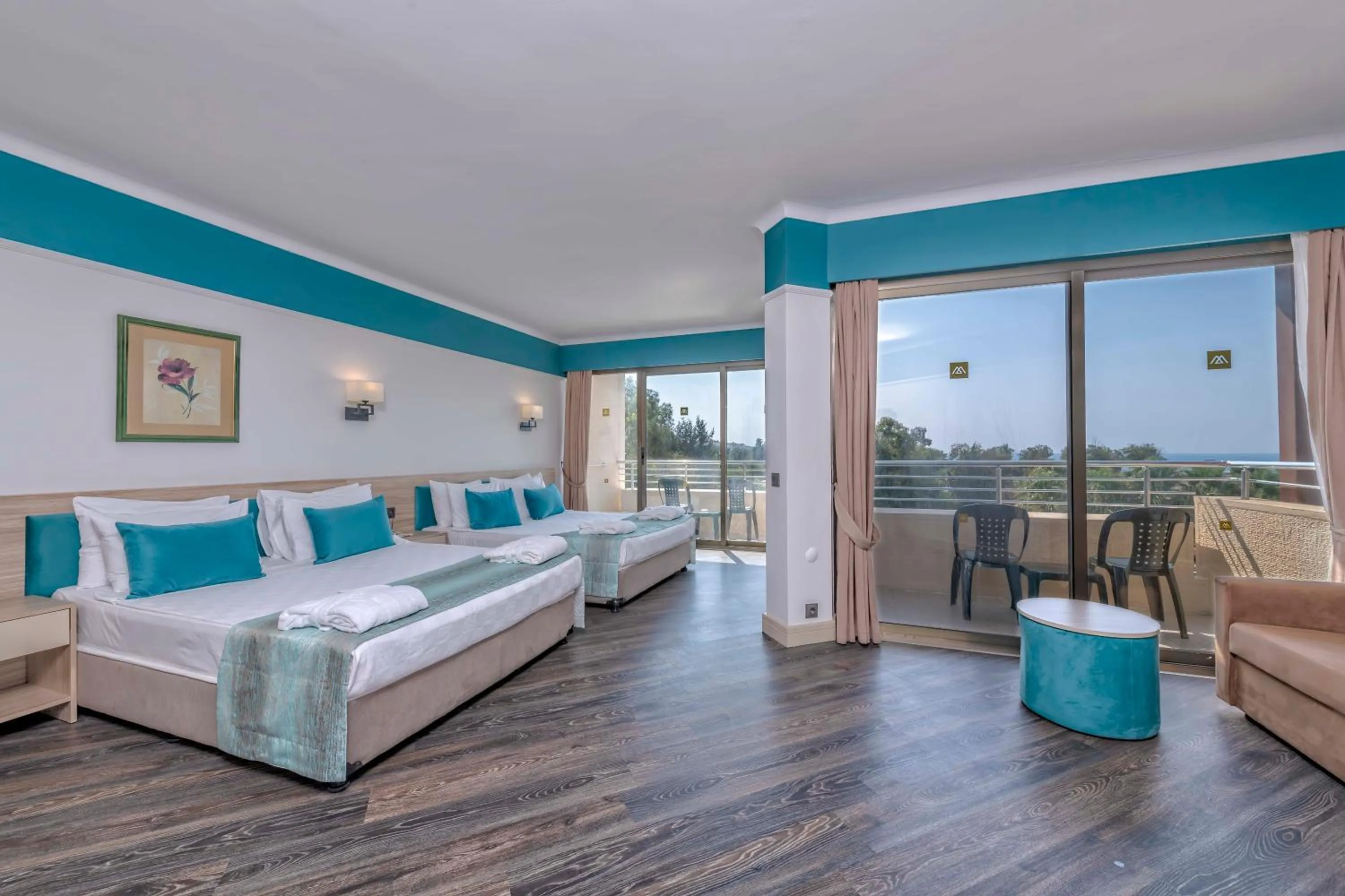 Bed in Armas Hotel Saray Regency