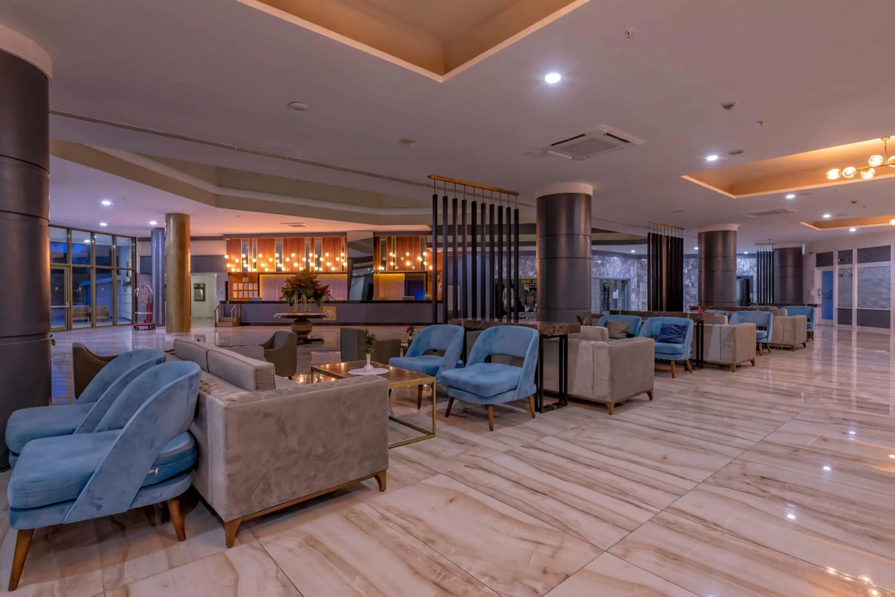 Lobby or reception in Armas Hotel Saray Regency