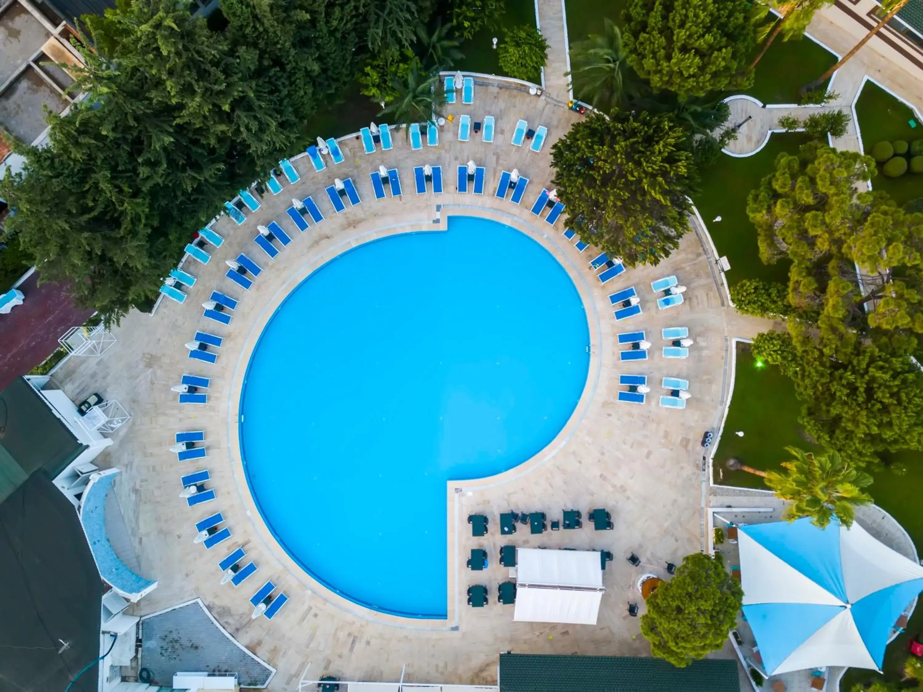 Bird's eye view, Pool View in Armas Hotel Saray Regency