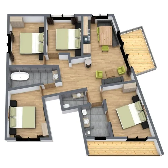 Property building in Aparthotel Herzblick GmbH