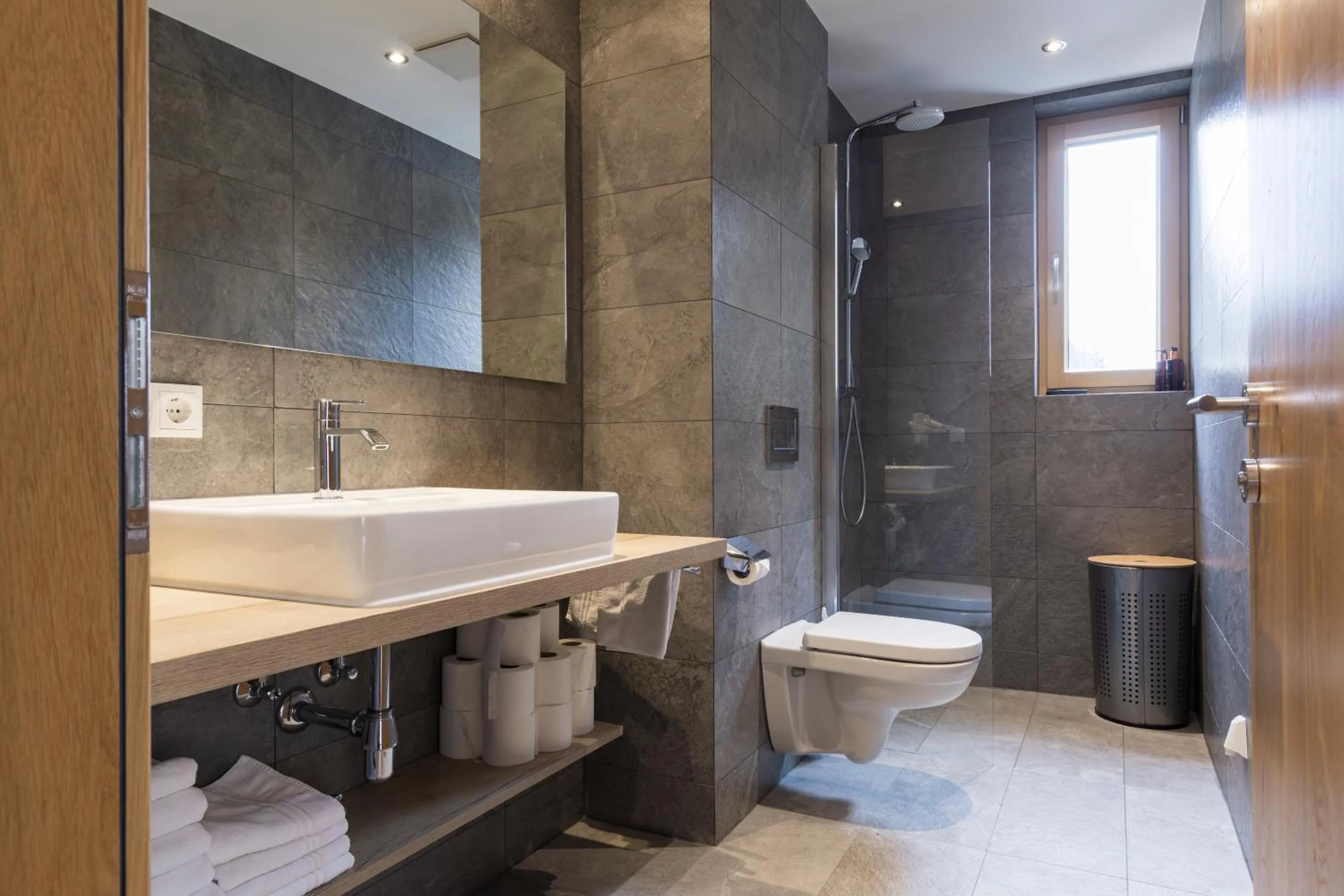 Bathroom in Aparthotel Herzblick GmbH