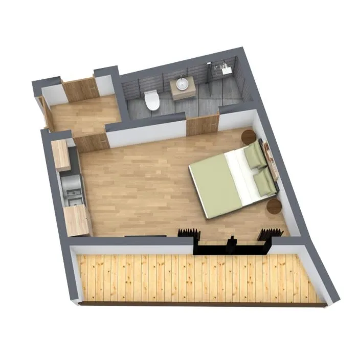 Property building in Aparthotel Herzblick GmbH