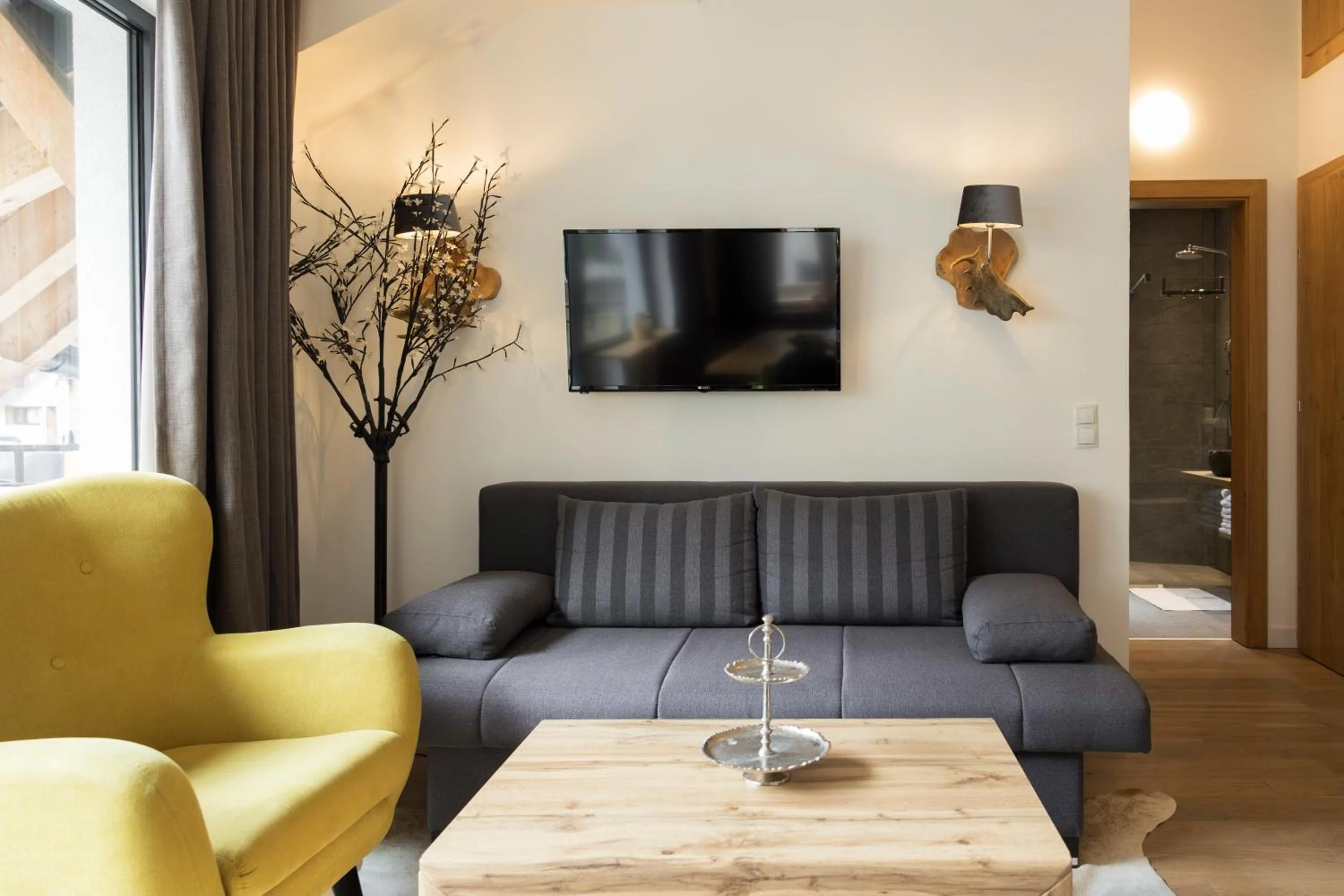 Living room in Aparthotel Herzblick GmbH