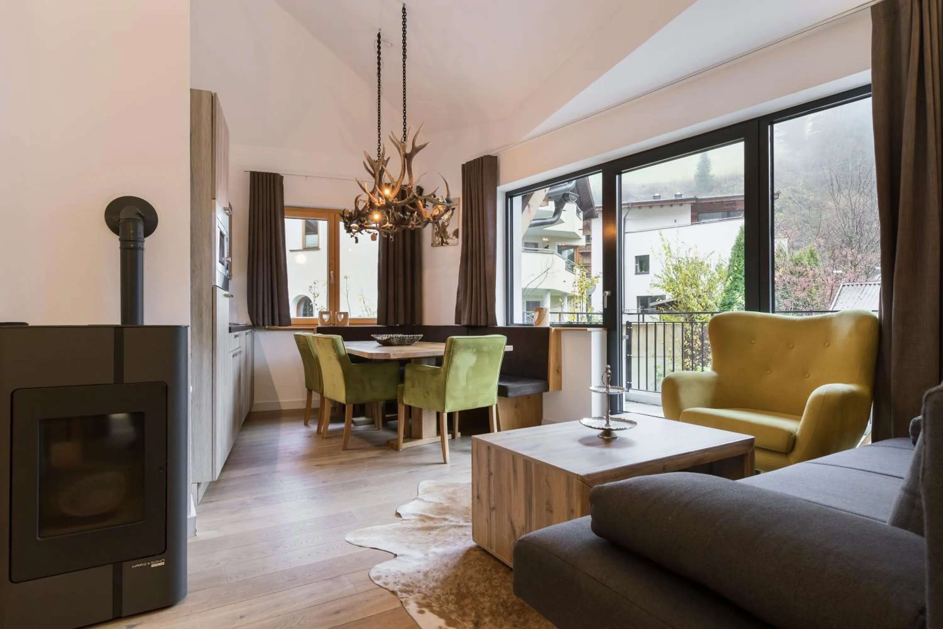 Living room in Aparthotel Herzblick GmbH