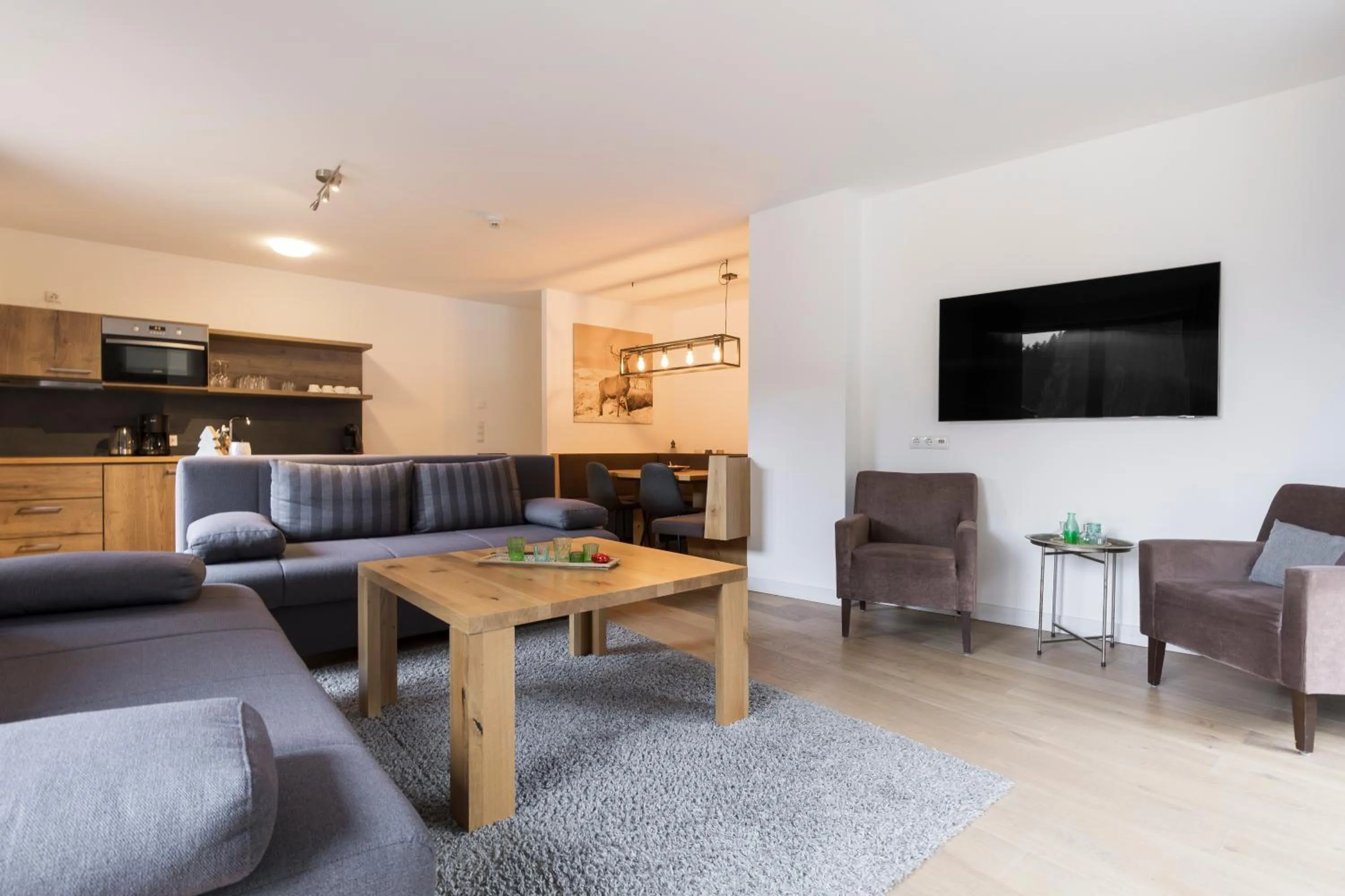 Living room in Aparthotel Herzblick GmbH