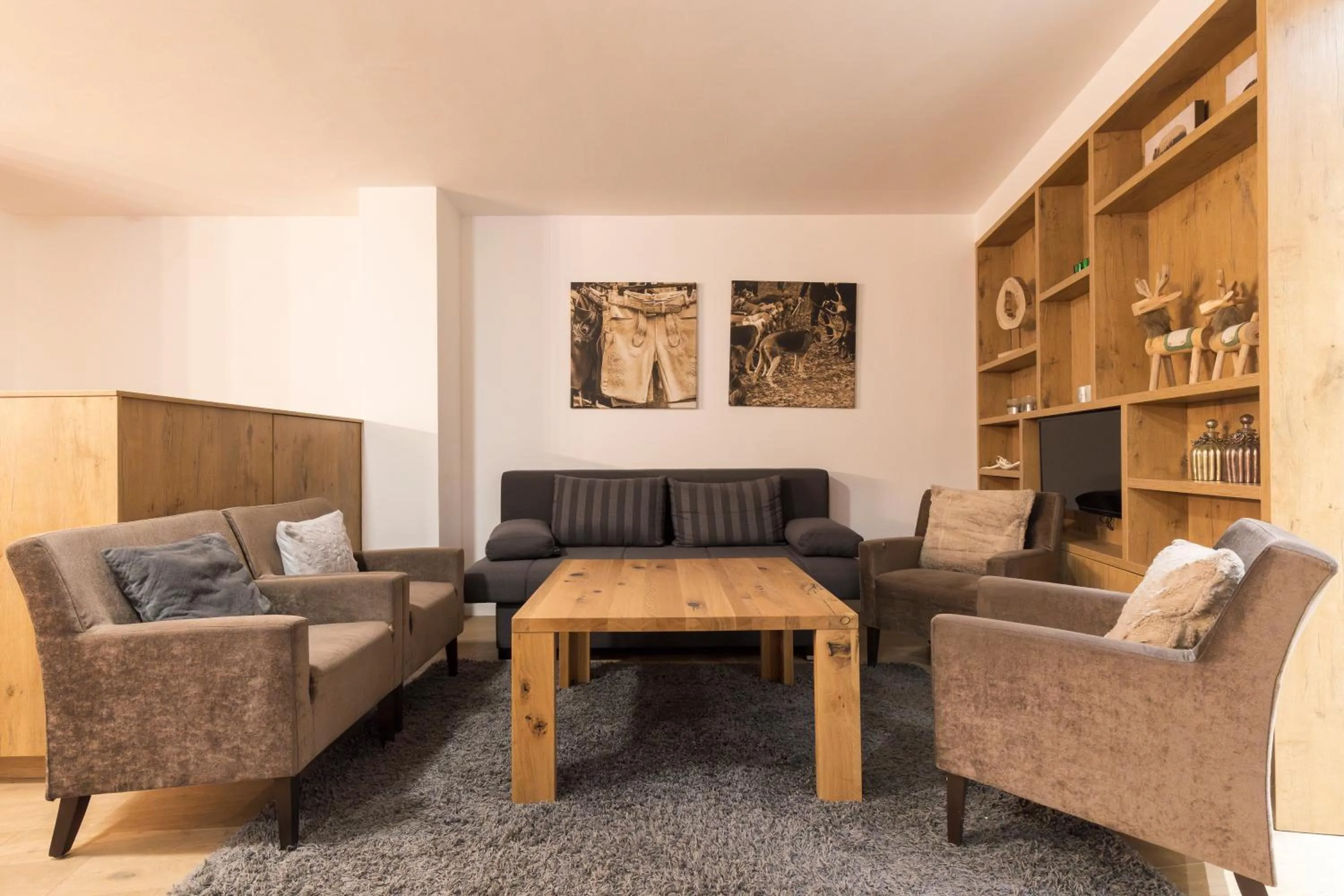 Living room in Aparthotel Herzblick GmbH