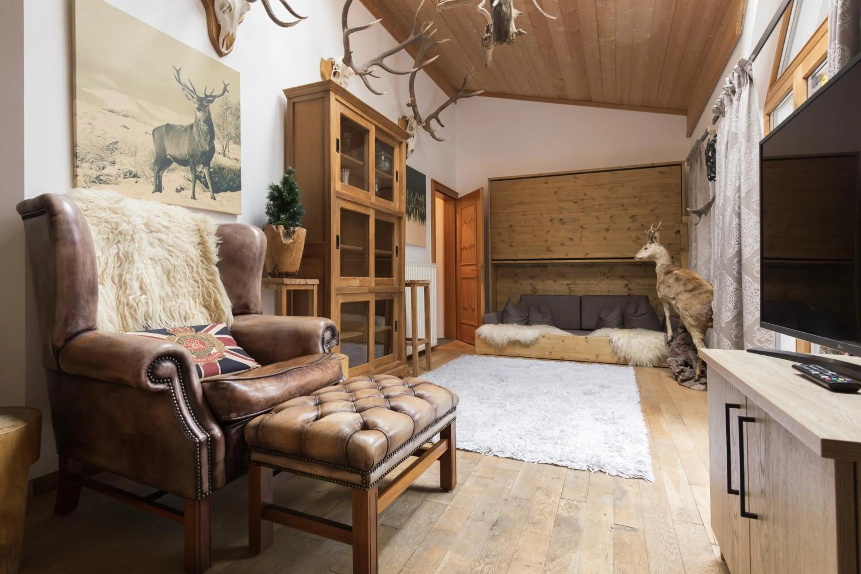 Living room in Aparthotel Herzblick GmbH