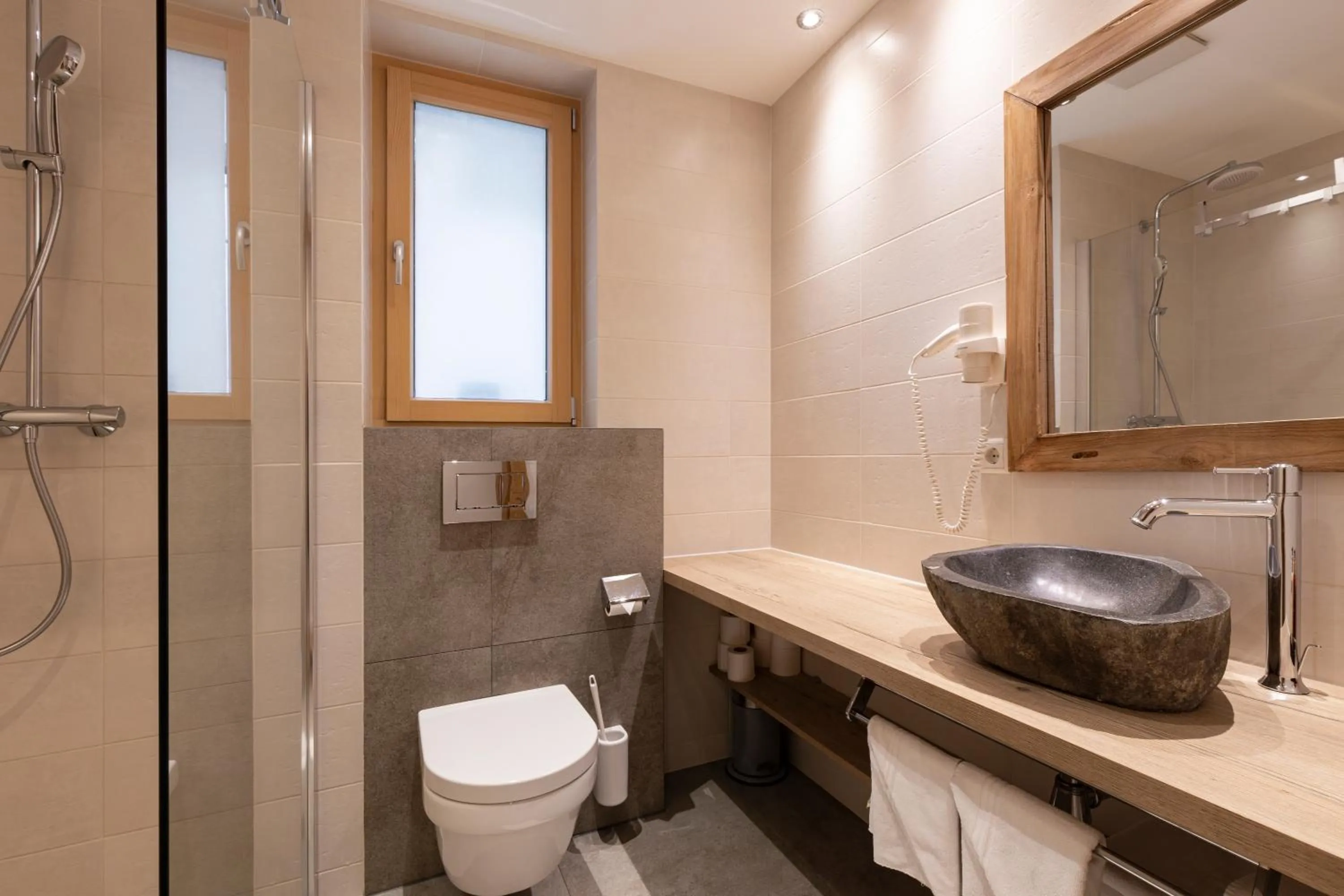 Bathroom in Aparthotel Herzblick GmbH