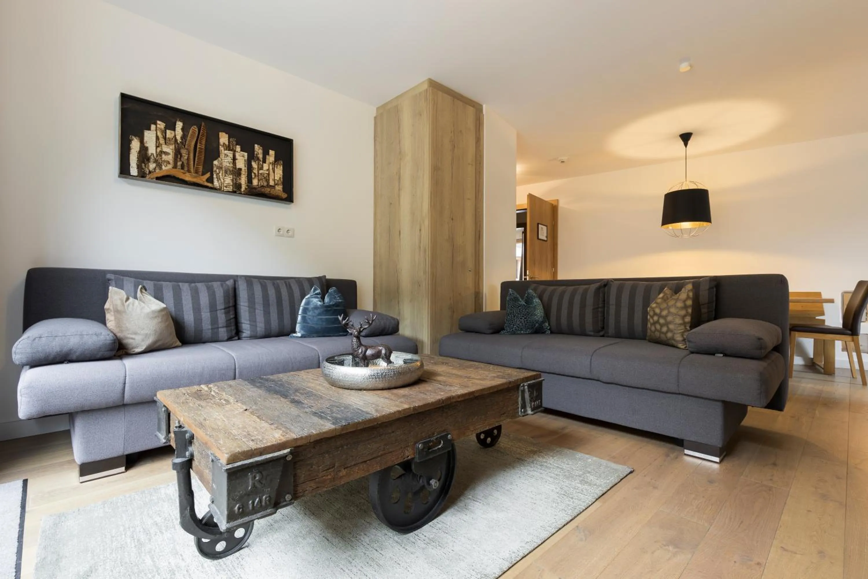 Living room in Aparthotel Herzblick GmbH