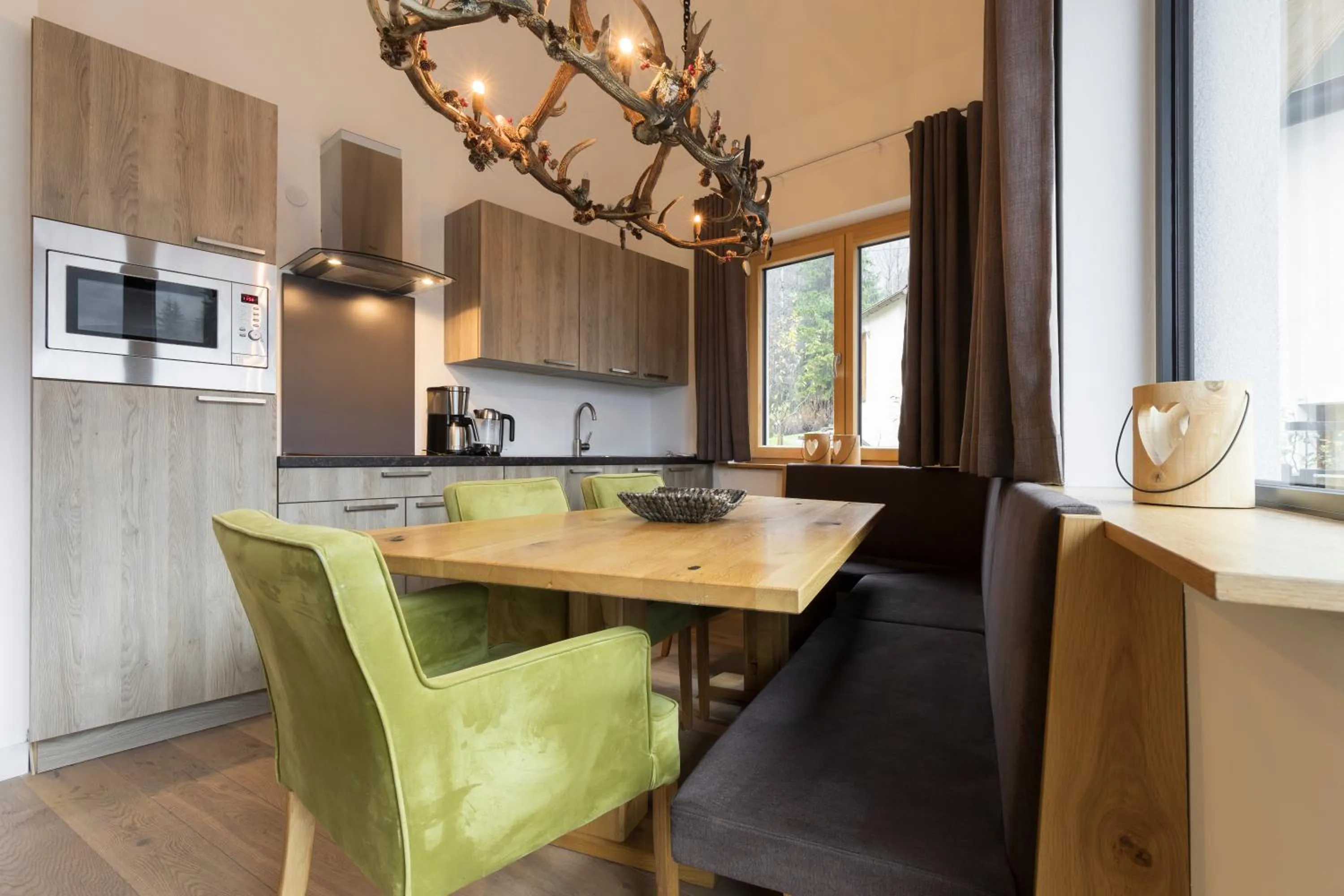 Dining area in Aparthotel Herzblick GmbH