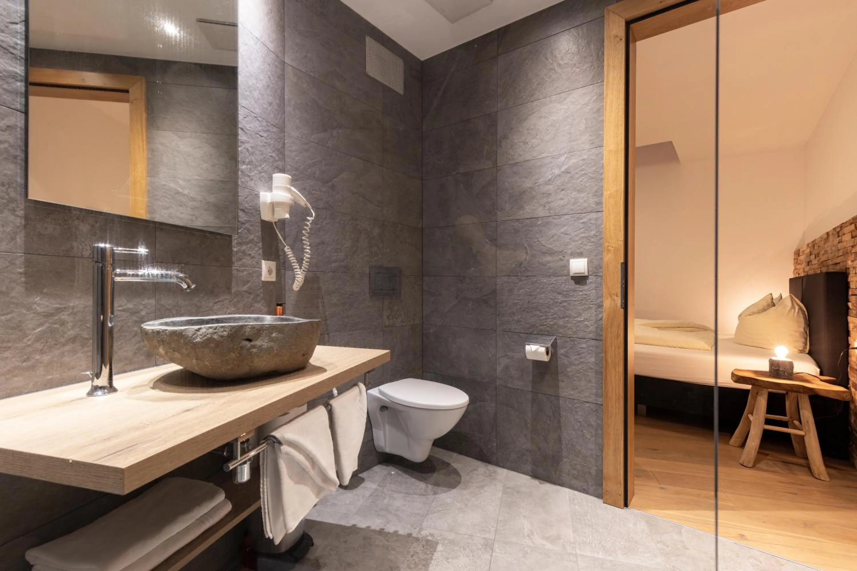 Bathroom in Aparthotel Herzblick GmbH