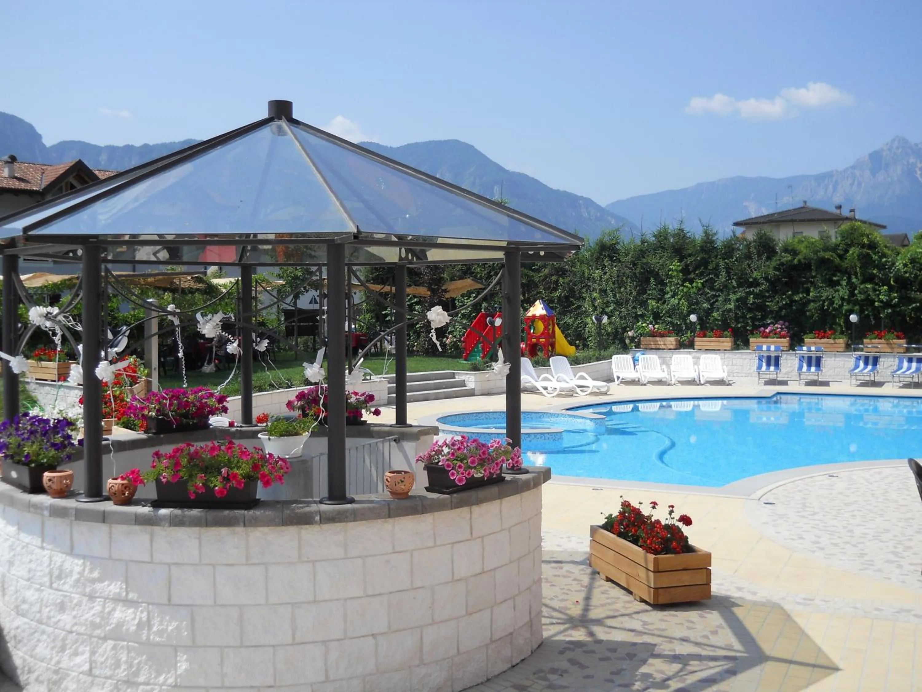 Swimming pool in Hotel Bellaria