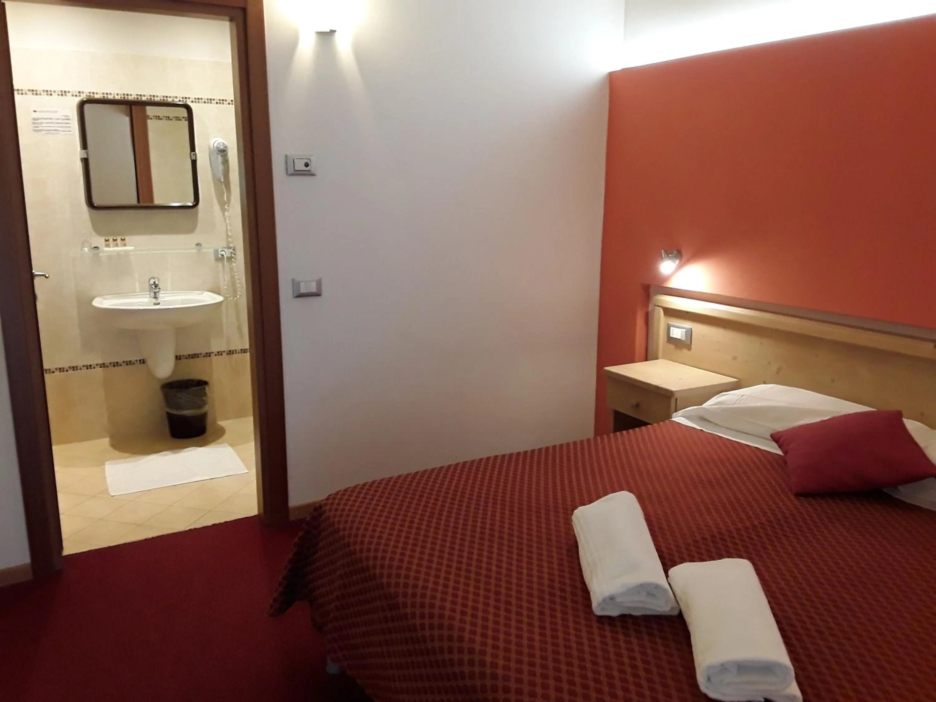 Bed in Hotel Bellaria