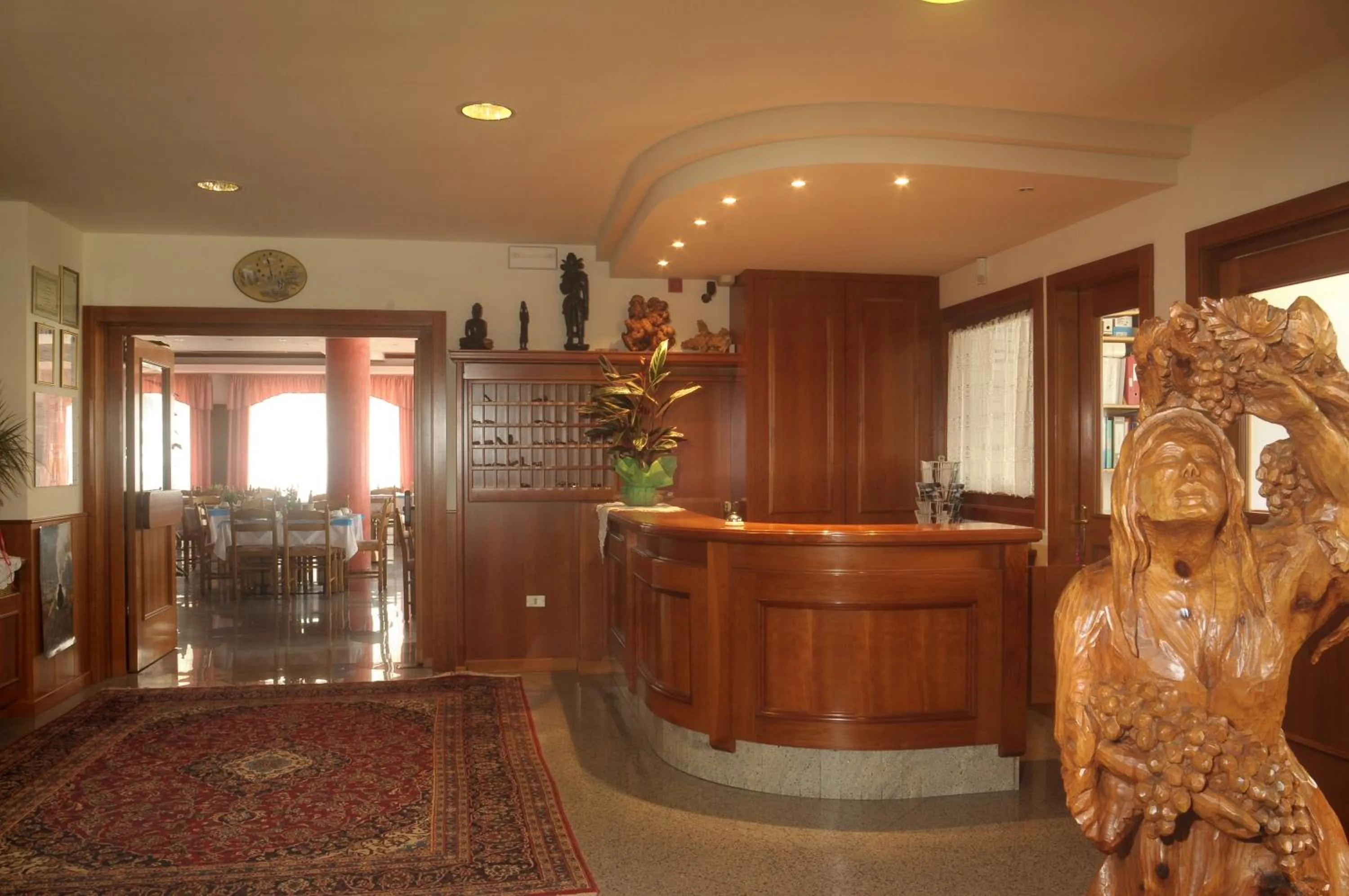 Lobby or reception in Hotel Bellaria