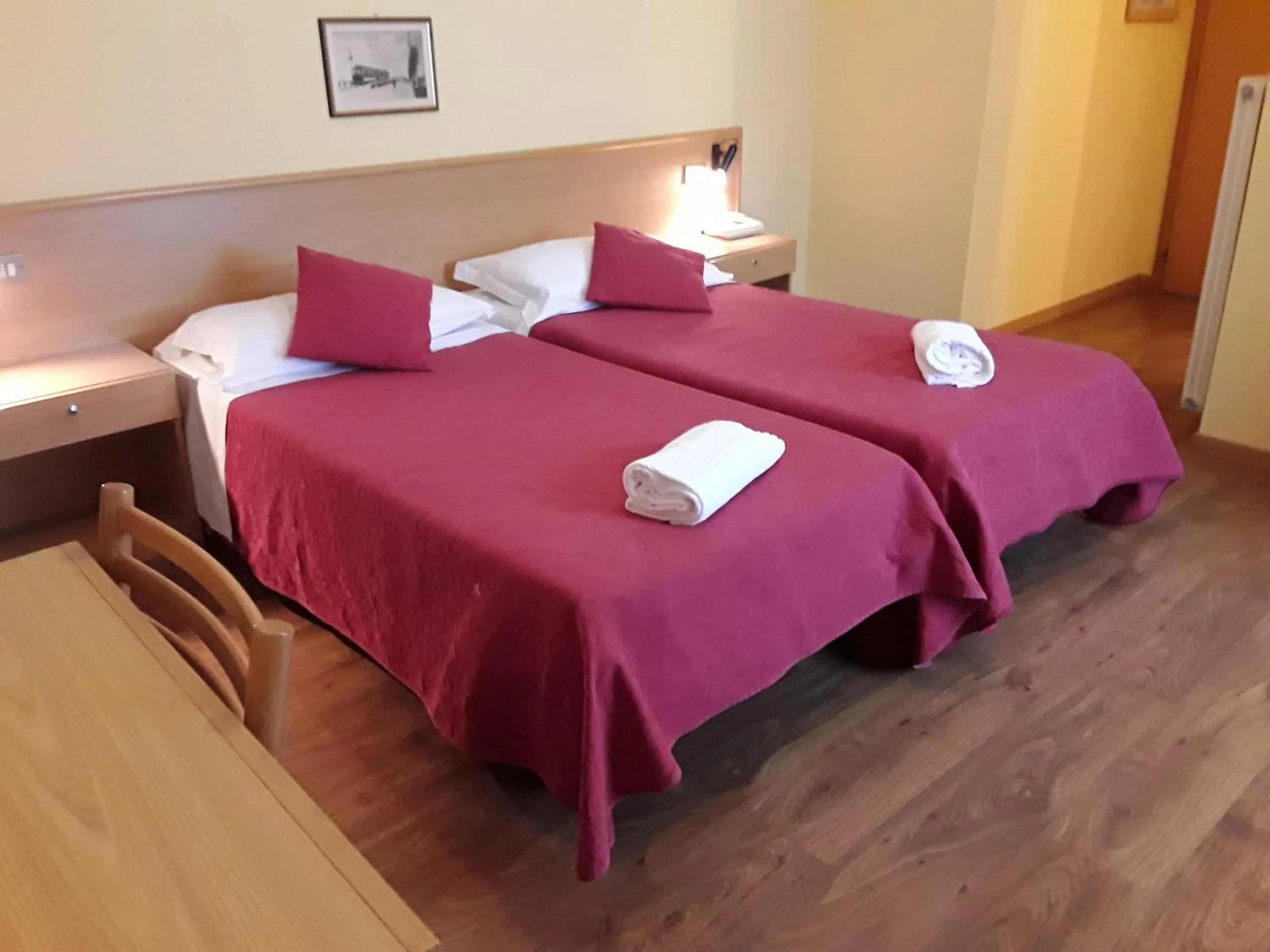 Bed in Hotel Bellaria