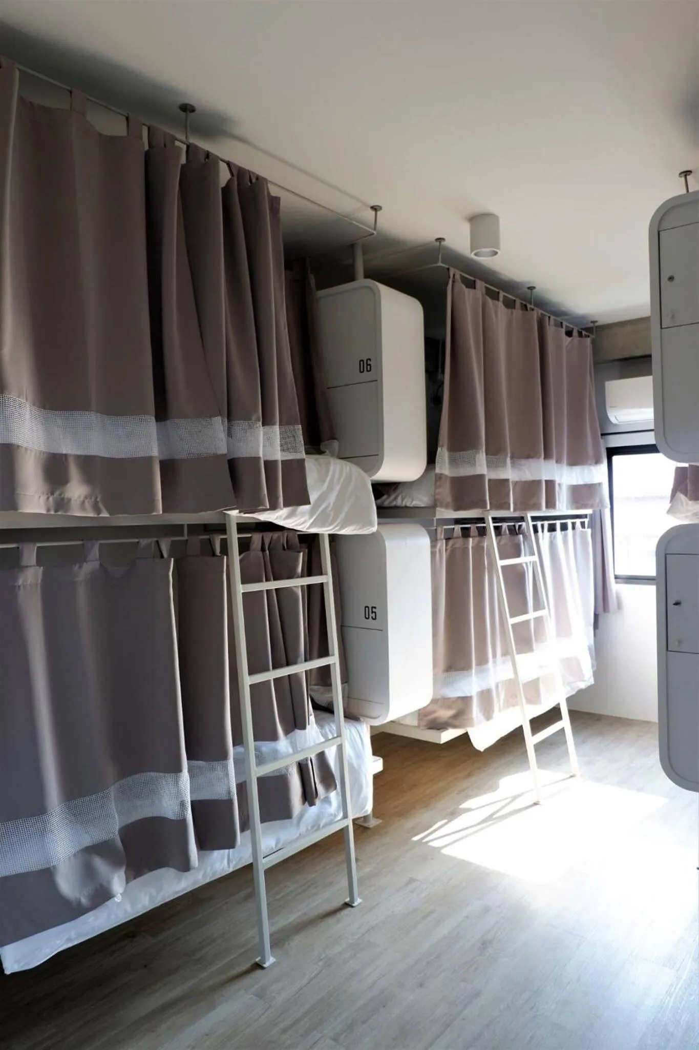 bunk bed in Bedspread Hostel