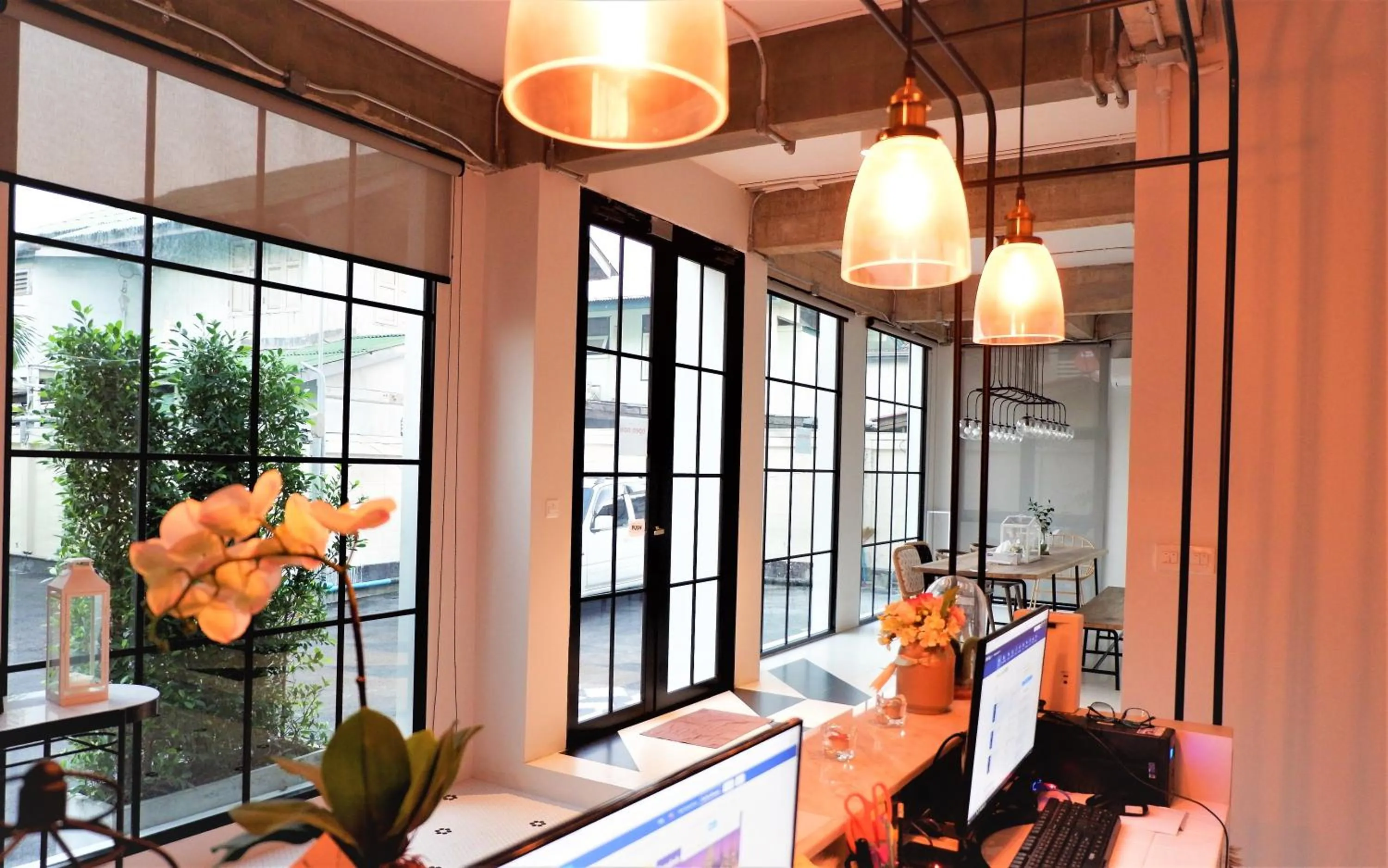 Living room in Bedspread Hostel