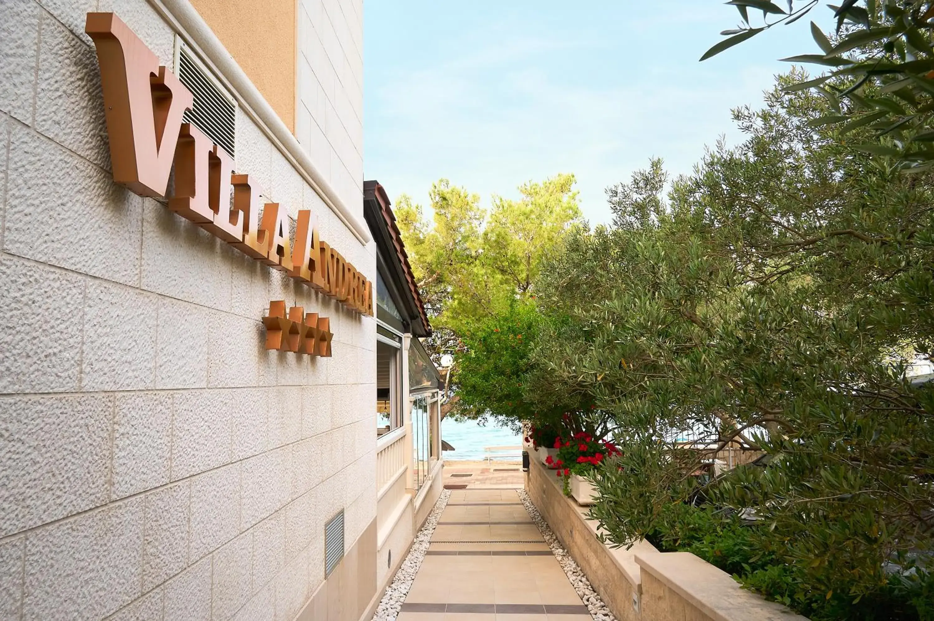 Property building in Villa Andrea Property building in Villa Andrea