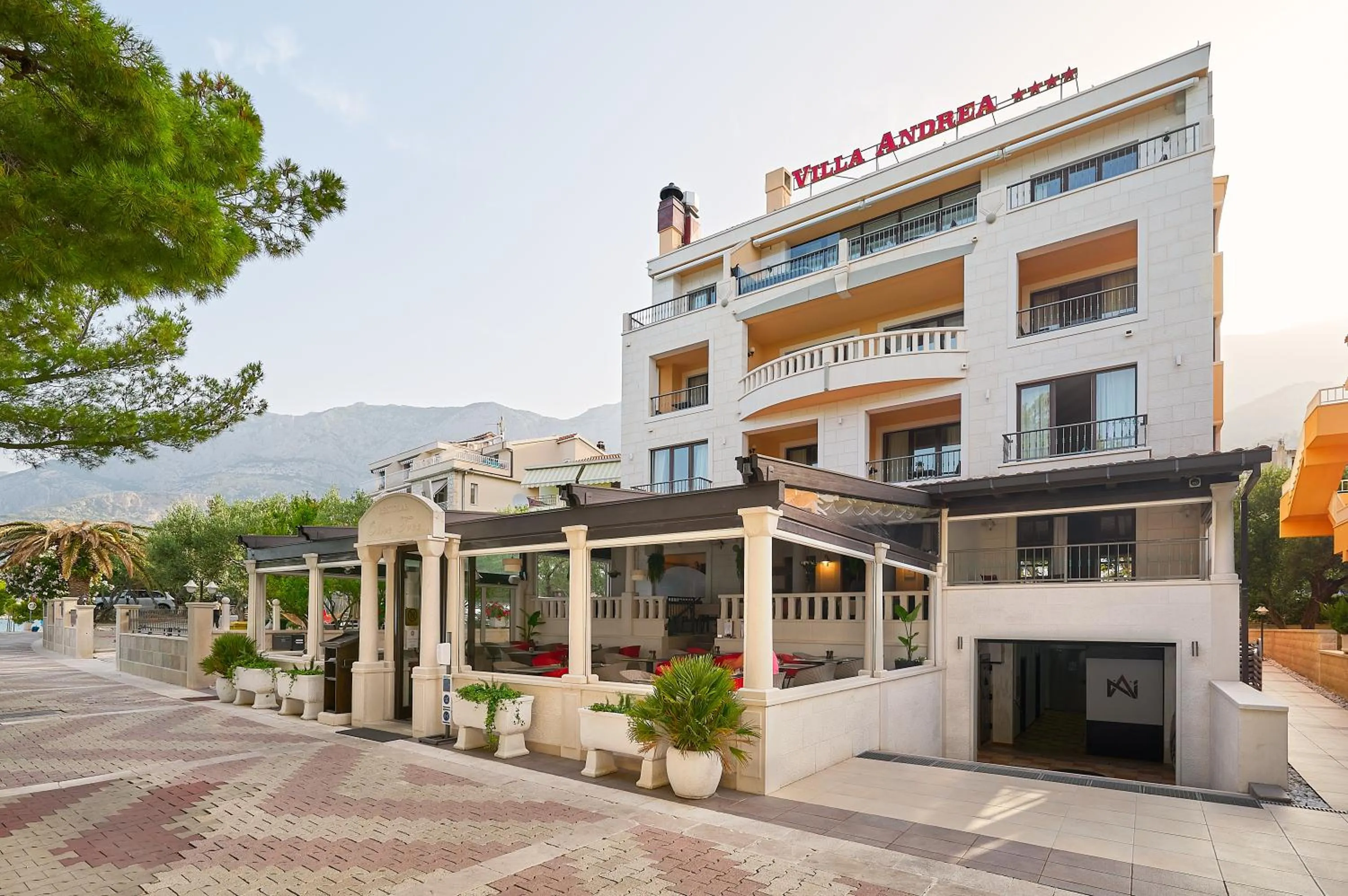 Property building in Villa Andrea