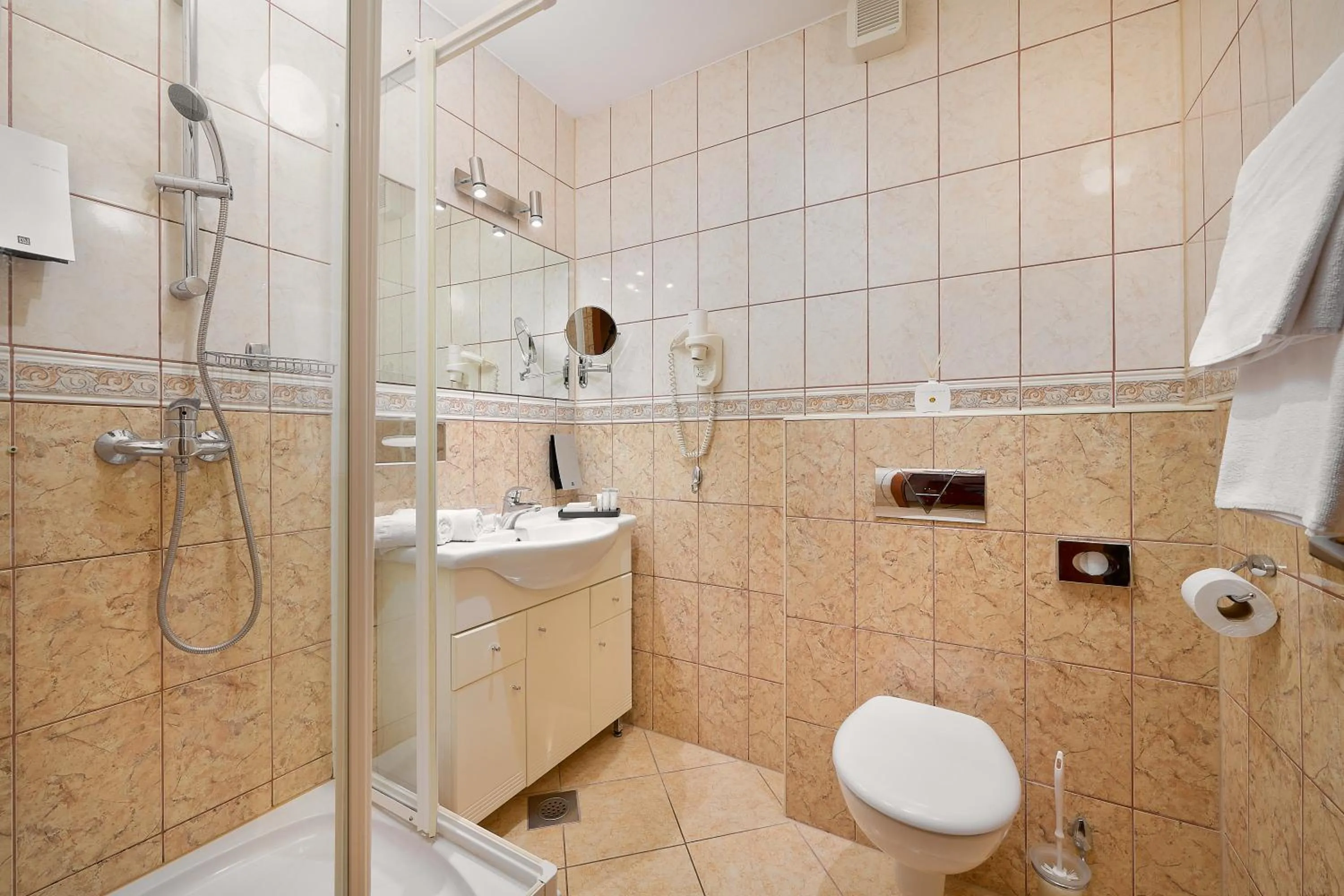 Shower in Villa Andrea