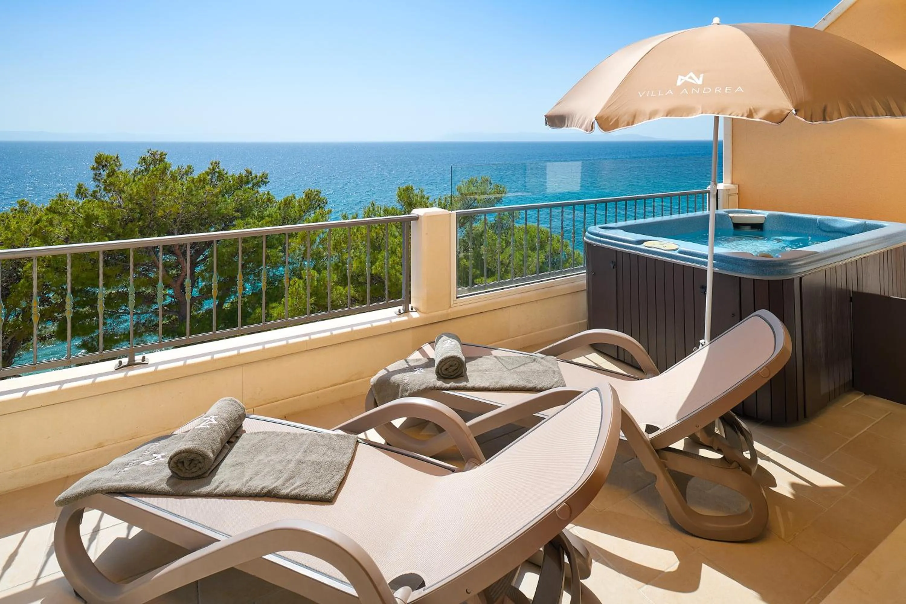 View (from property/room) in Villa Andrea