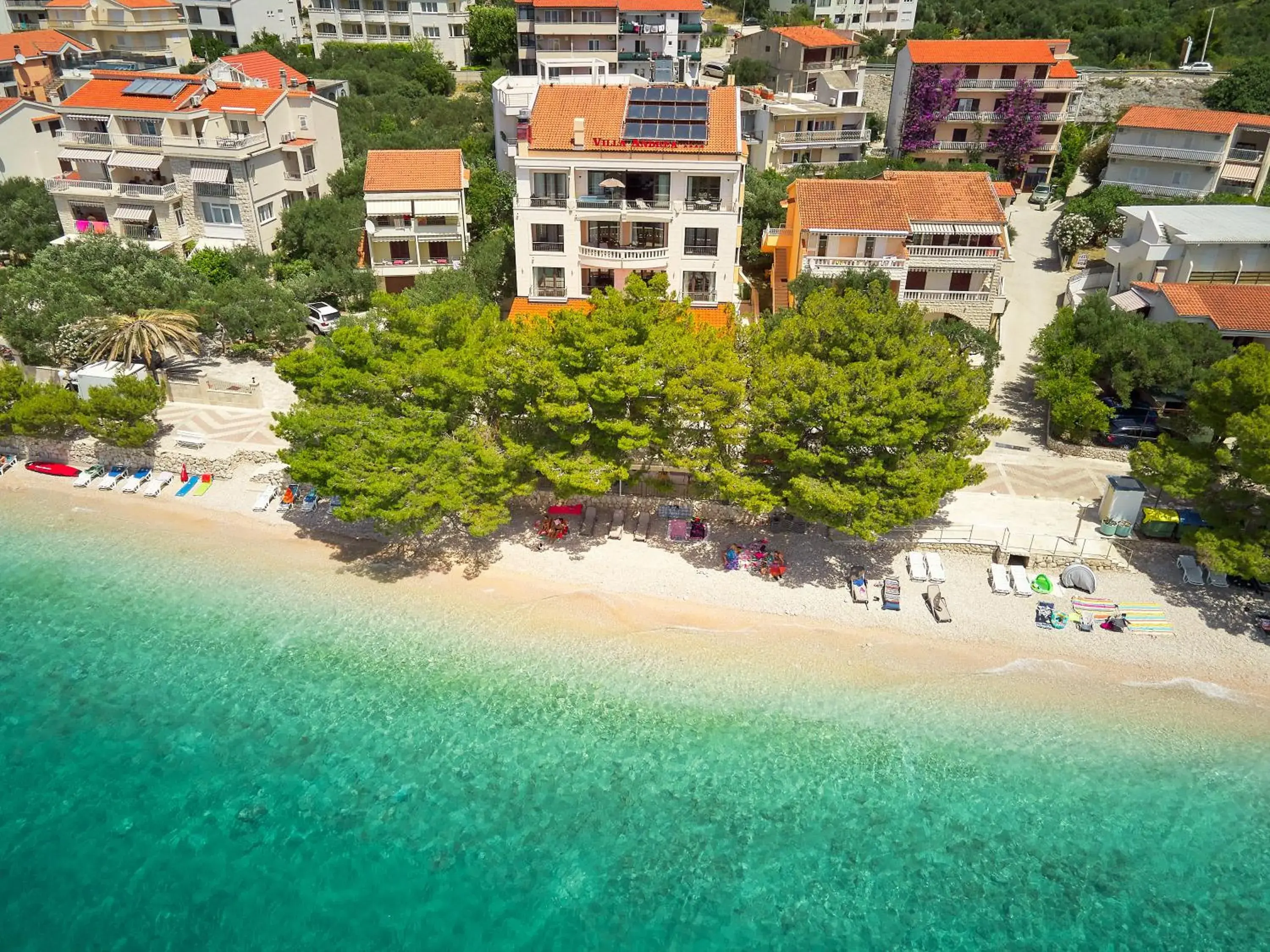 Property building in Villa Andrea Property building in Villa Andrea