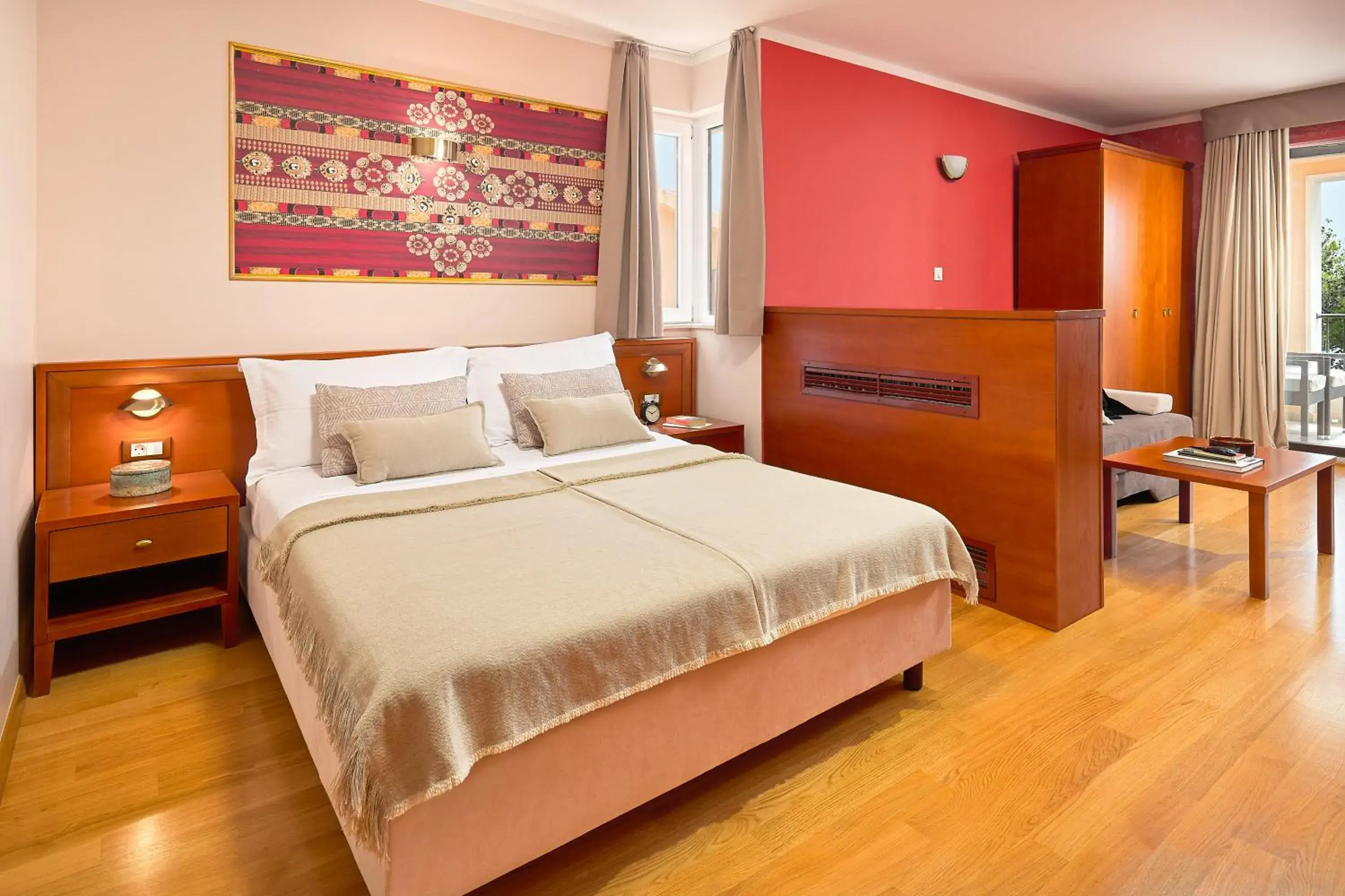 Bed in Villa Andrea Bed in Villa Andrea