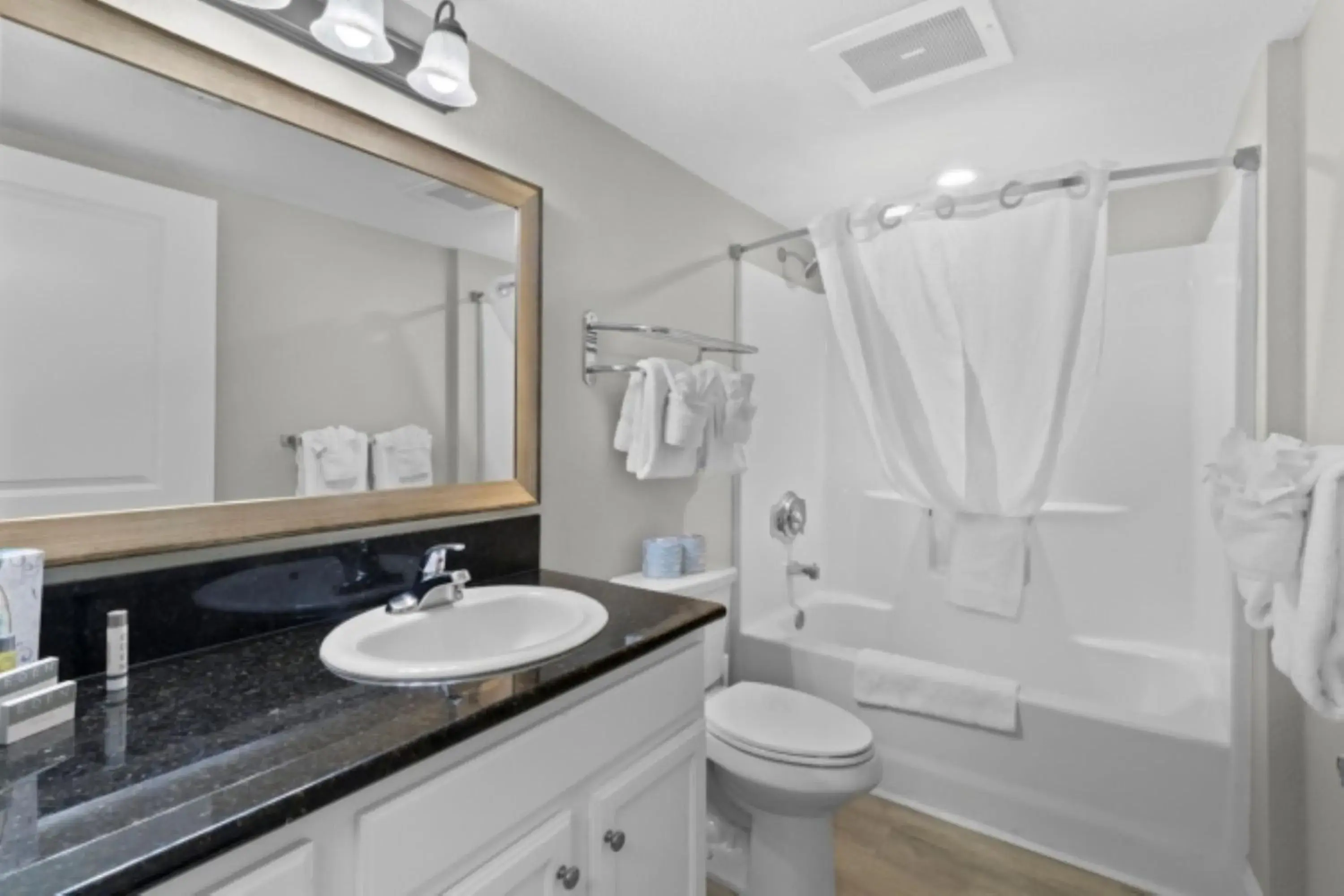 Bathroom in Bay View Resort Myrtle Beach Bathroom in Bay View Resort Myrtle Beach