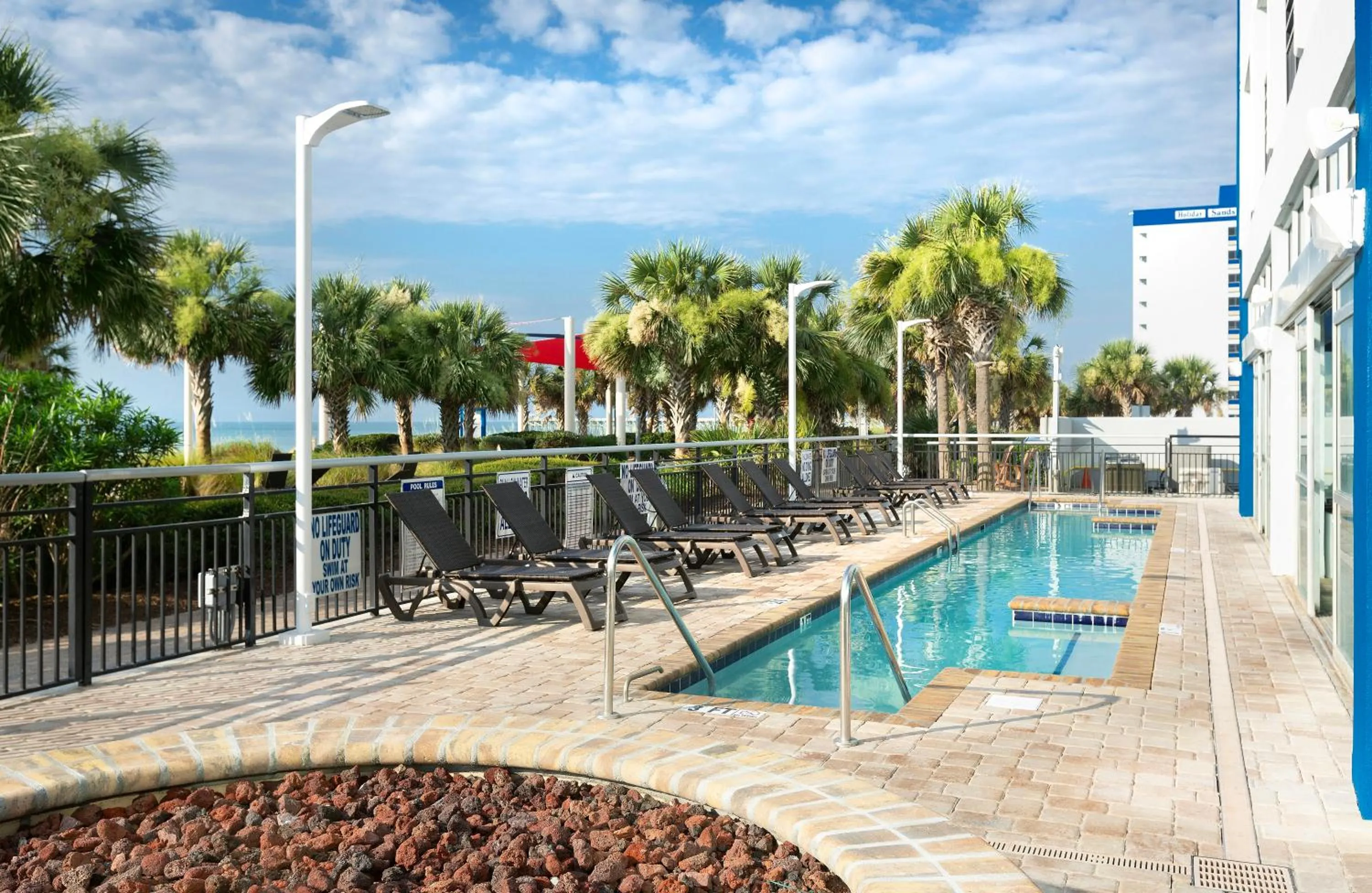 Swimming pool in Bay View Resort Myrtle Beach