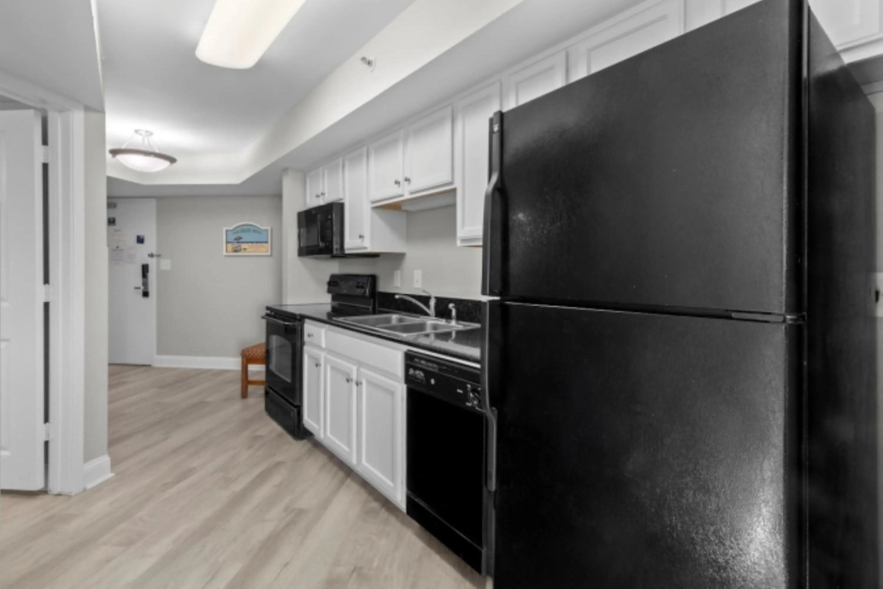 Kitchen or kitchenette in Bay View Resort Myrtle Beach