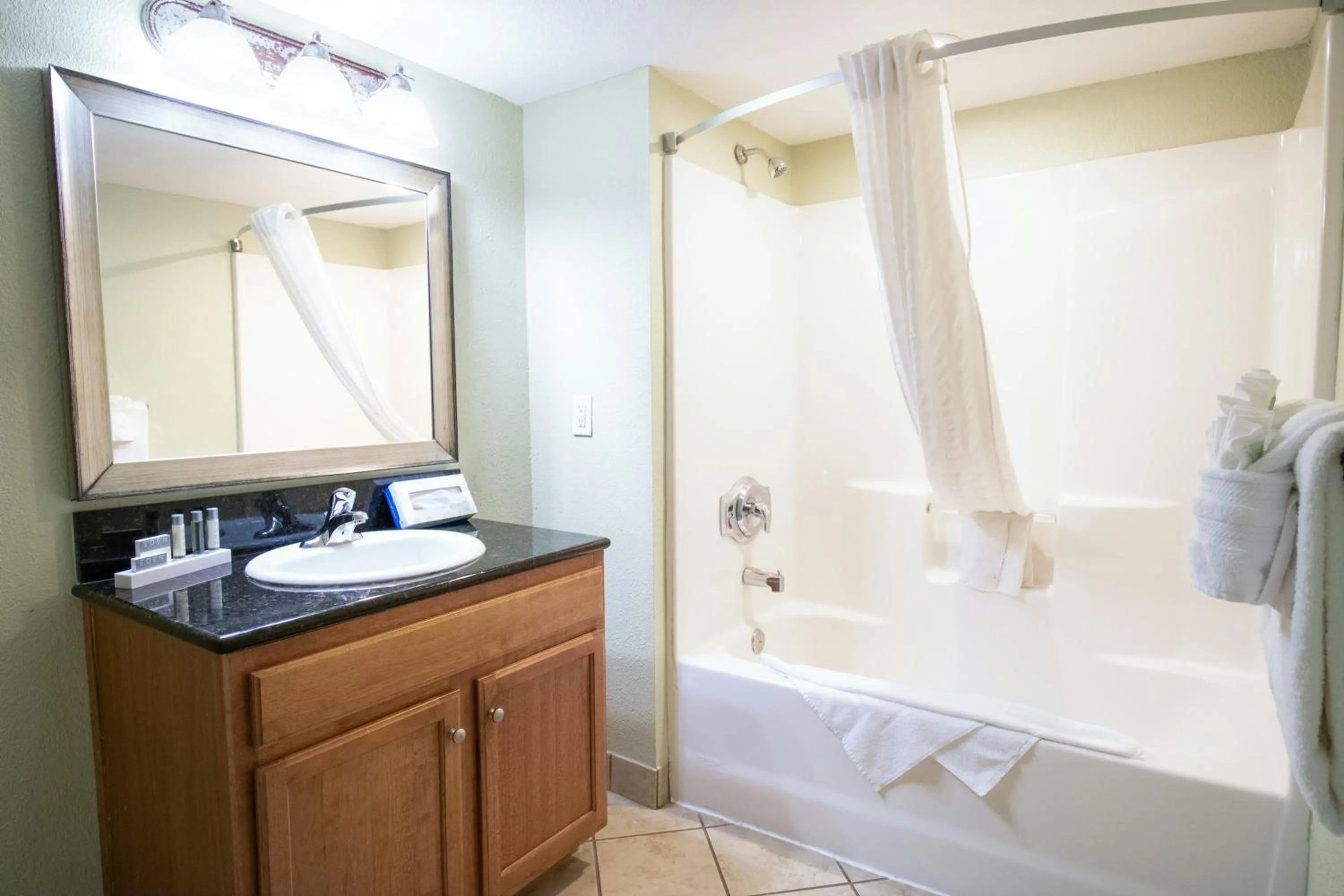 Shower in Bay View Resort Myrtle Beach