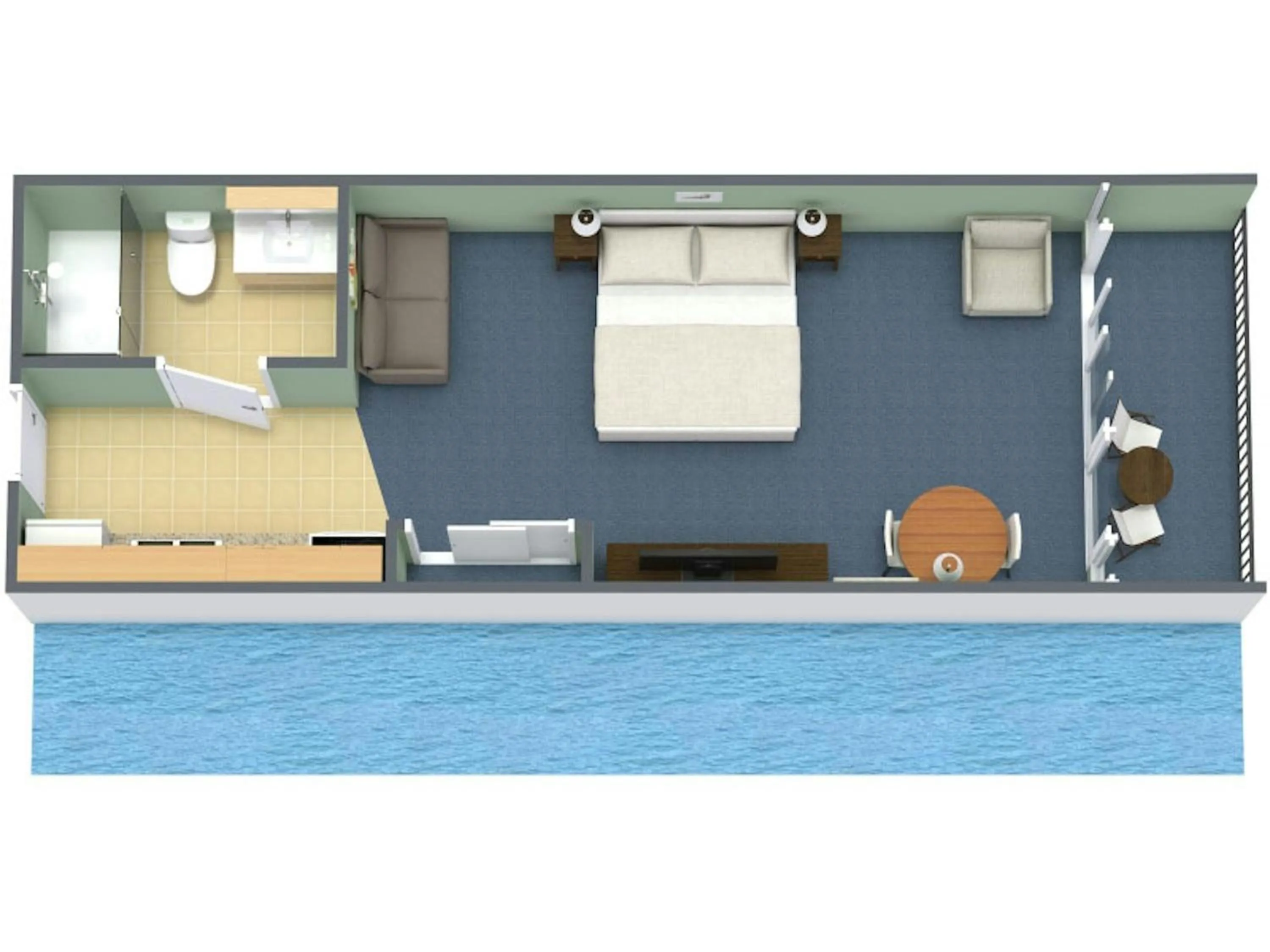 Floor plan in Compass Cove