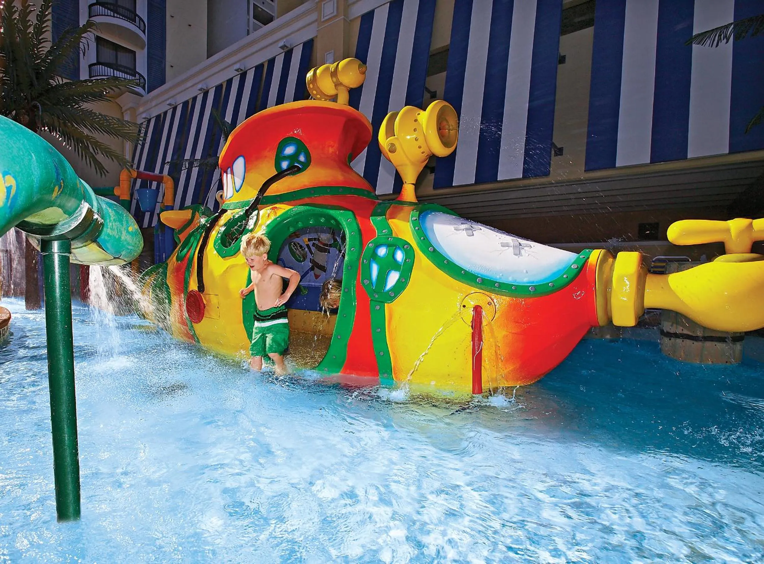 Aqua park in Compass Cove