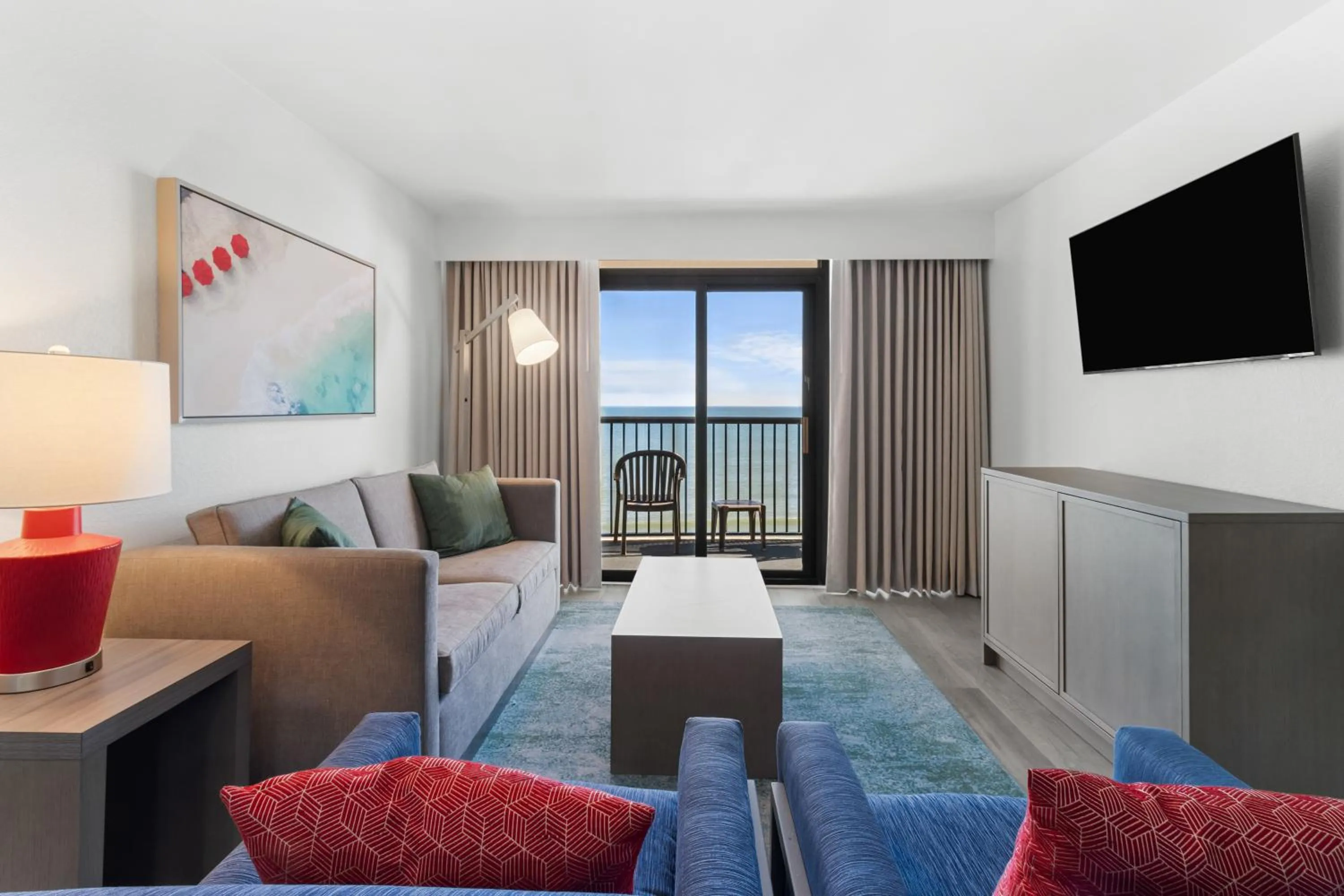 Living room in Compass Cove